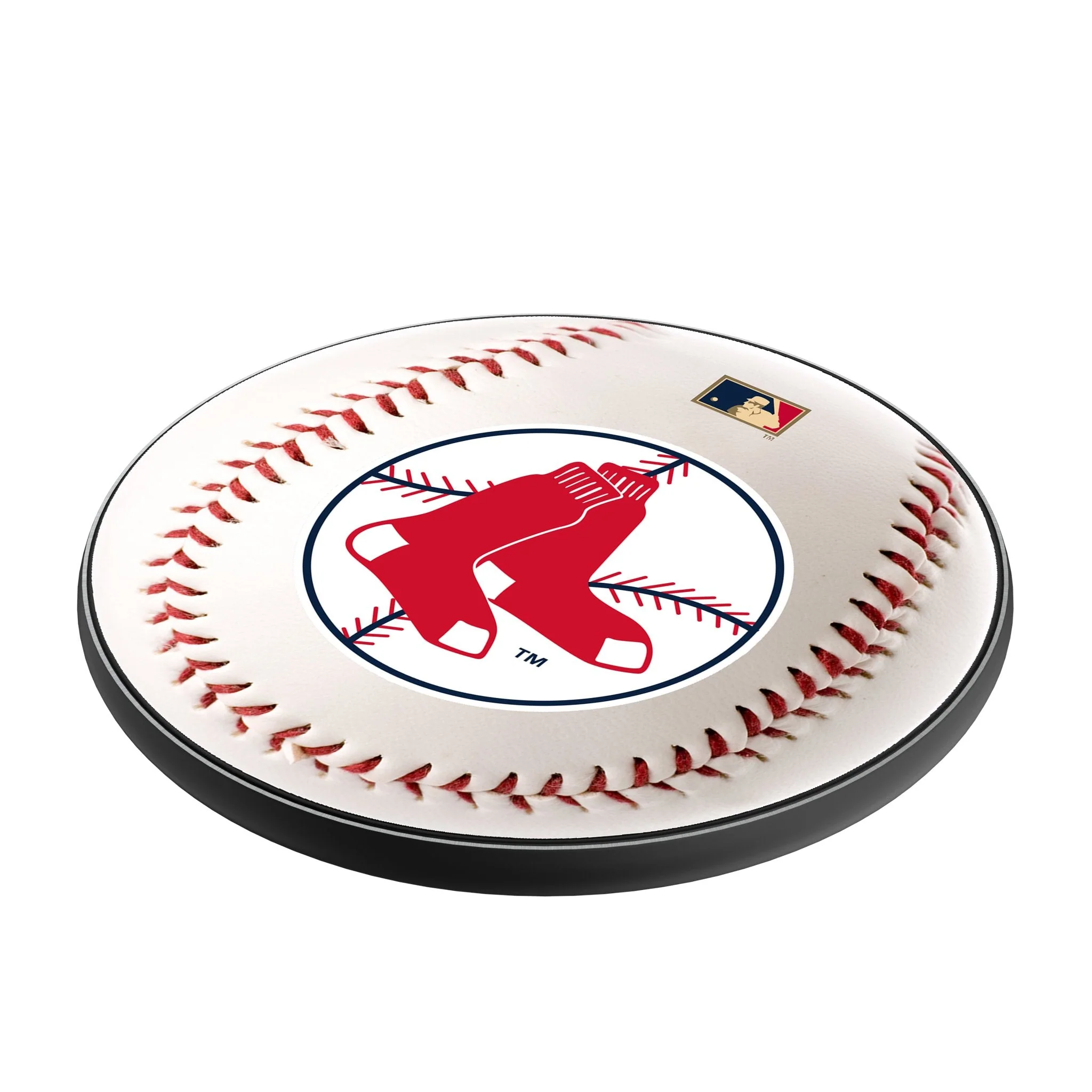 Boston Red Sox 1970-1975 - Cooperstown Collection Baseball 15-Watt Wireless Charger - Image 2