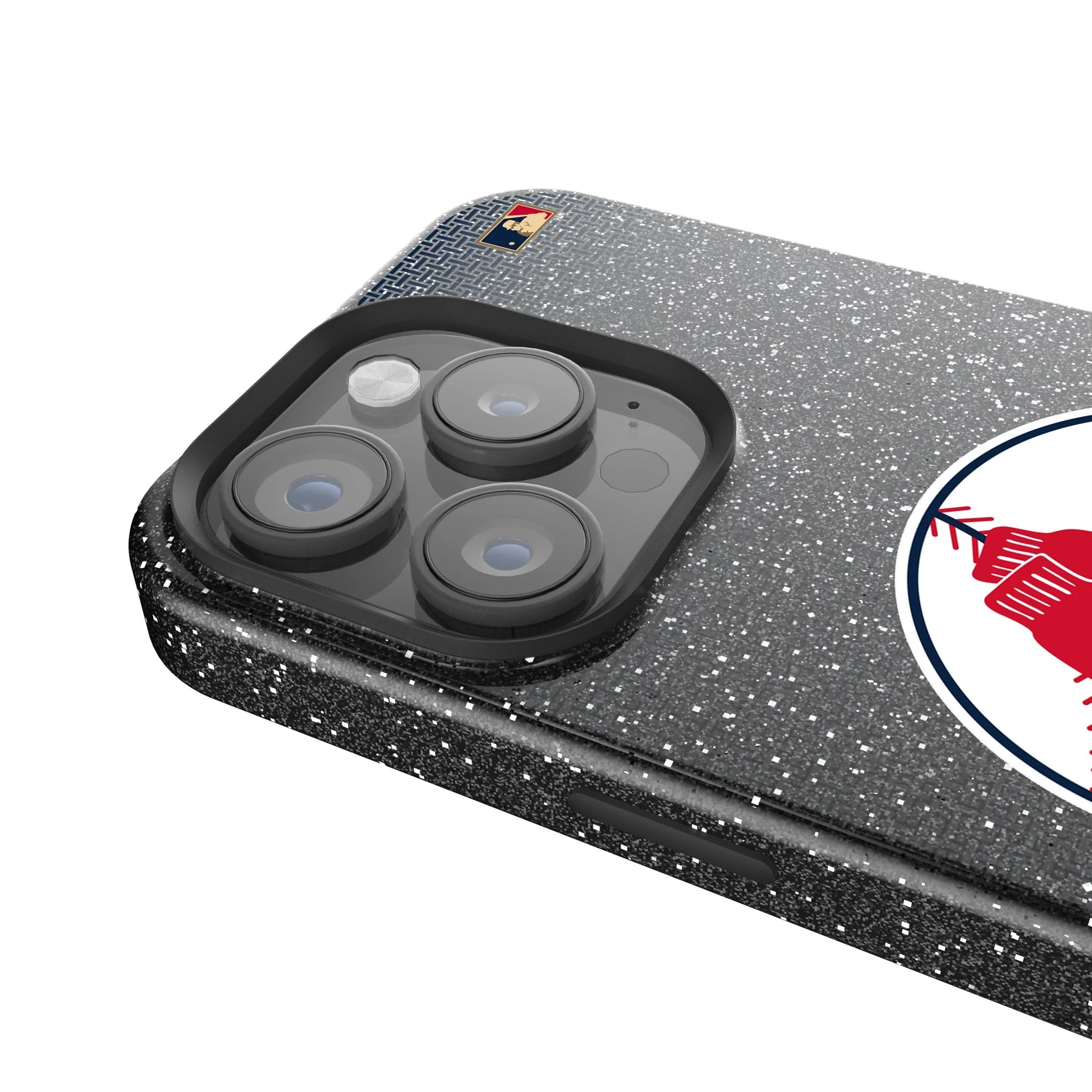Boston Red Sox 1970-1975 - Cooperstown Collection Linen Bling Phone Case for Apple iPhone - Image 4