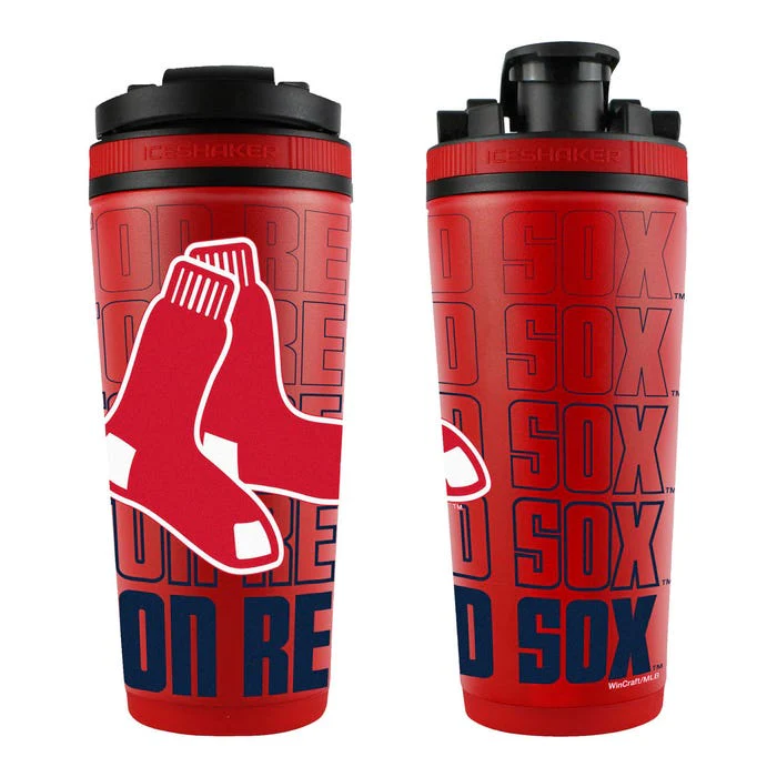 Boston Red Sox 26oz 4D Stainless Steel Ice Shaker