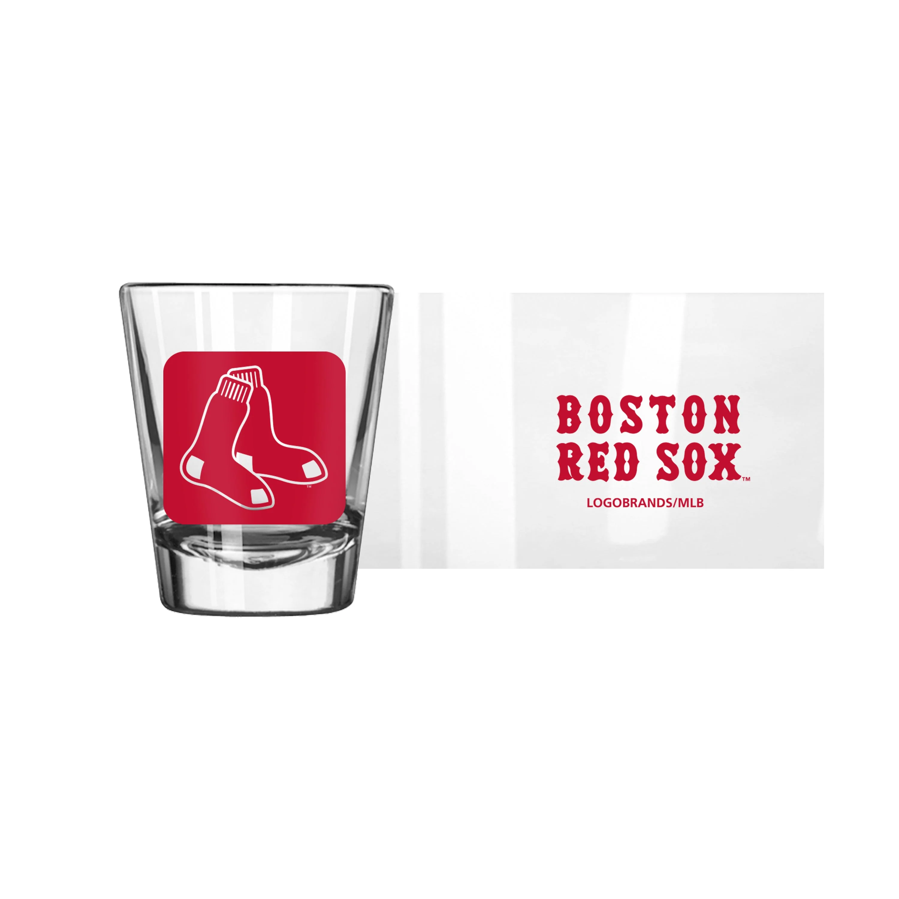 Boston Red Sox 2oz Cube Shot Glass - Image 2
