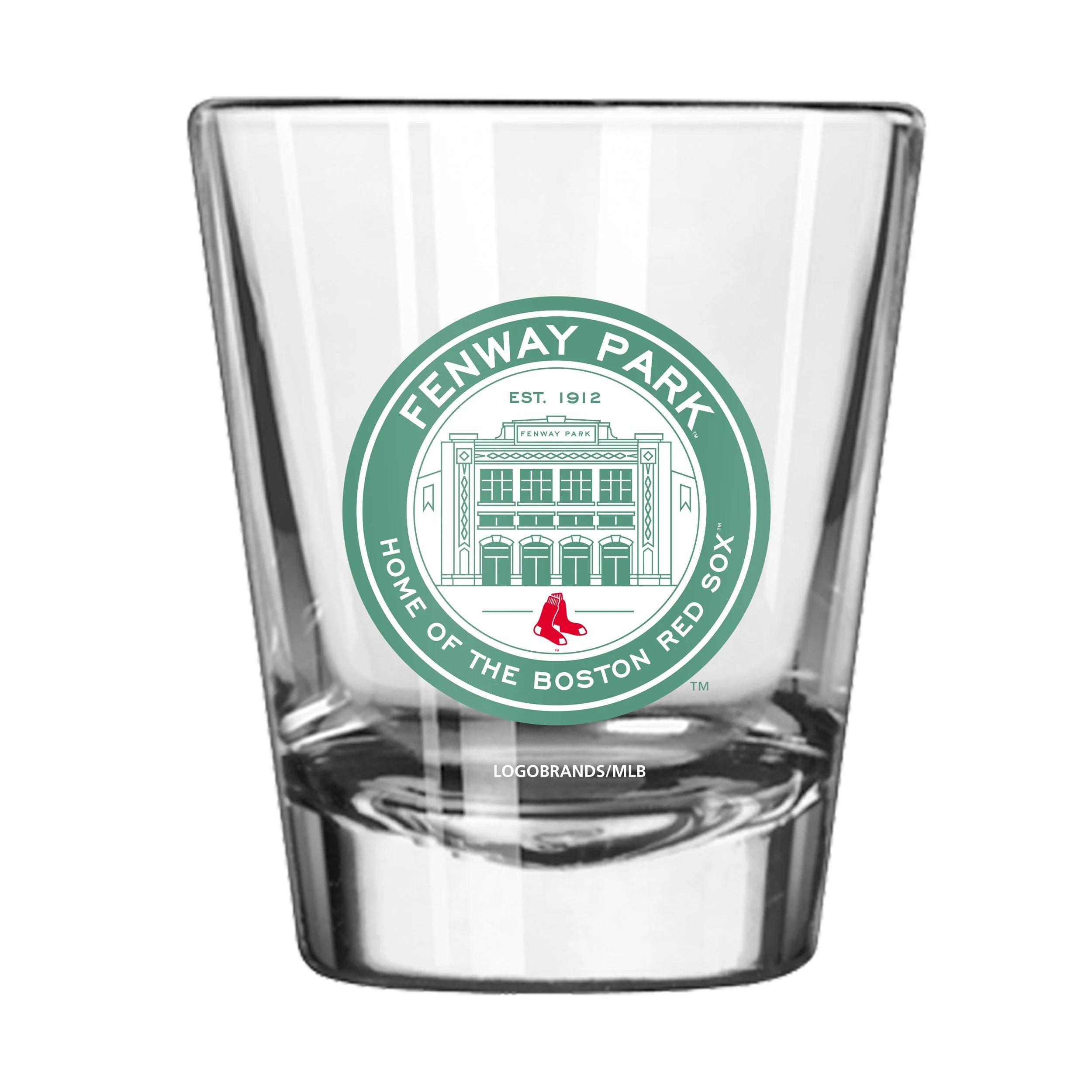 Boston Red Sox 2oz Fenway Coin Shot Glass - Image 2