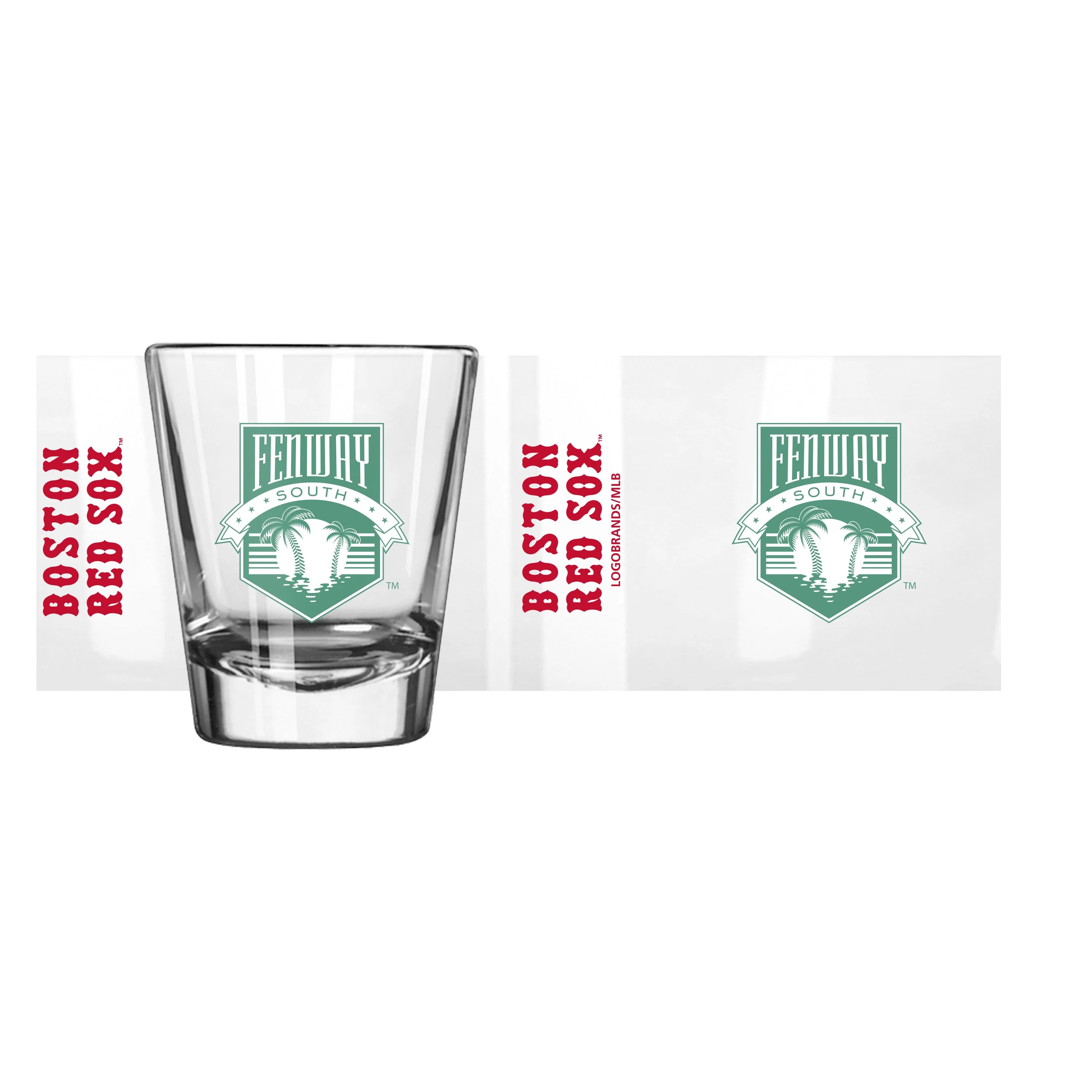 Boston Red Sox Fenway South 2oz Shot Glass - Image 2
