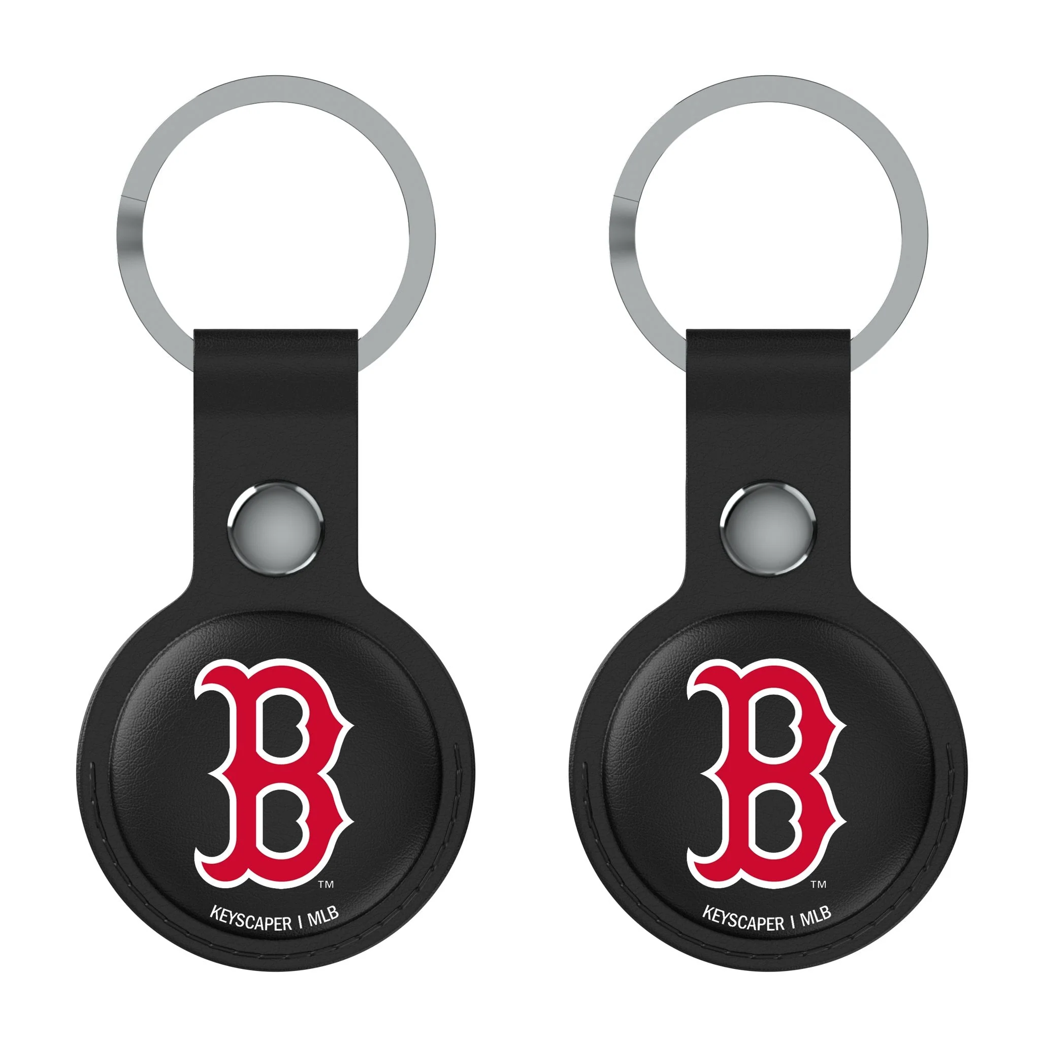 Boston Red Sox Insignia Black Airtag Holder 2-Pack