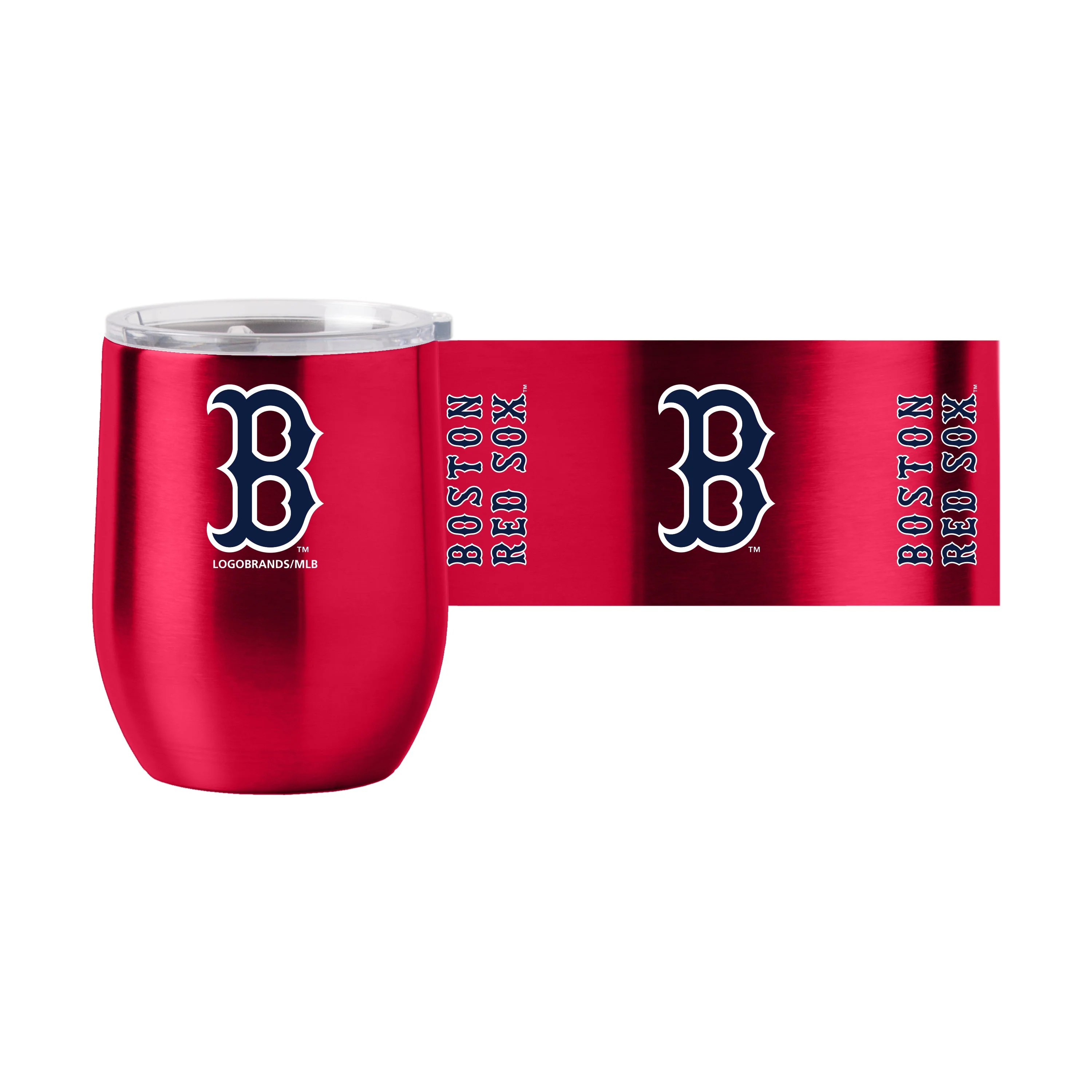 Boston Red Sox Red 16oz Gameday Stainless Curved Beverage - Image 2