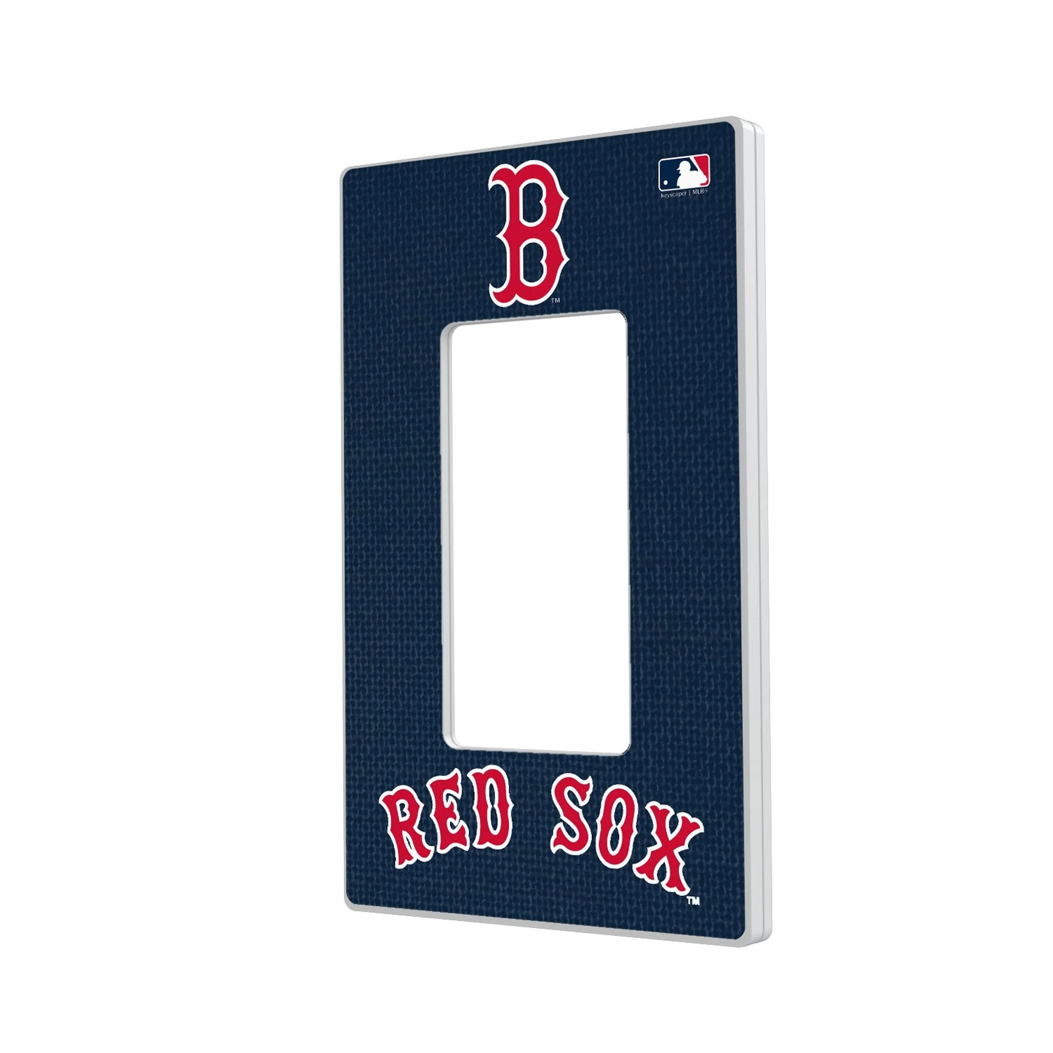 Boston Red Sox Solid Hidden-Screw Light Switch Plate - Image 2