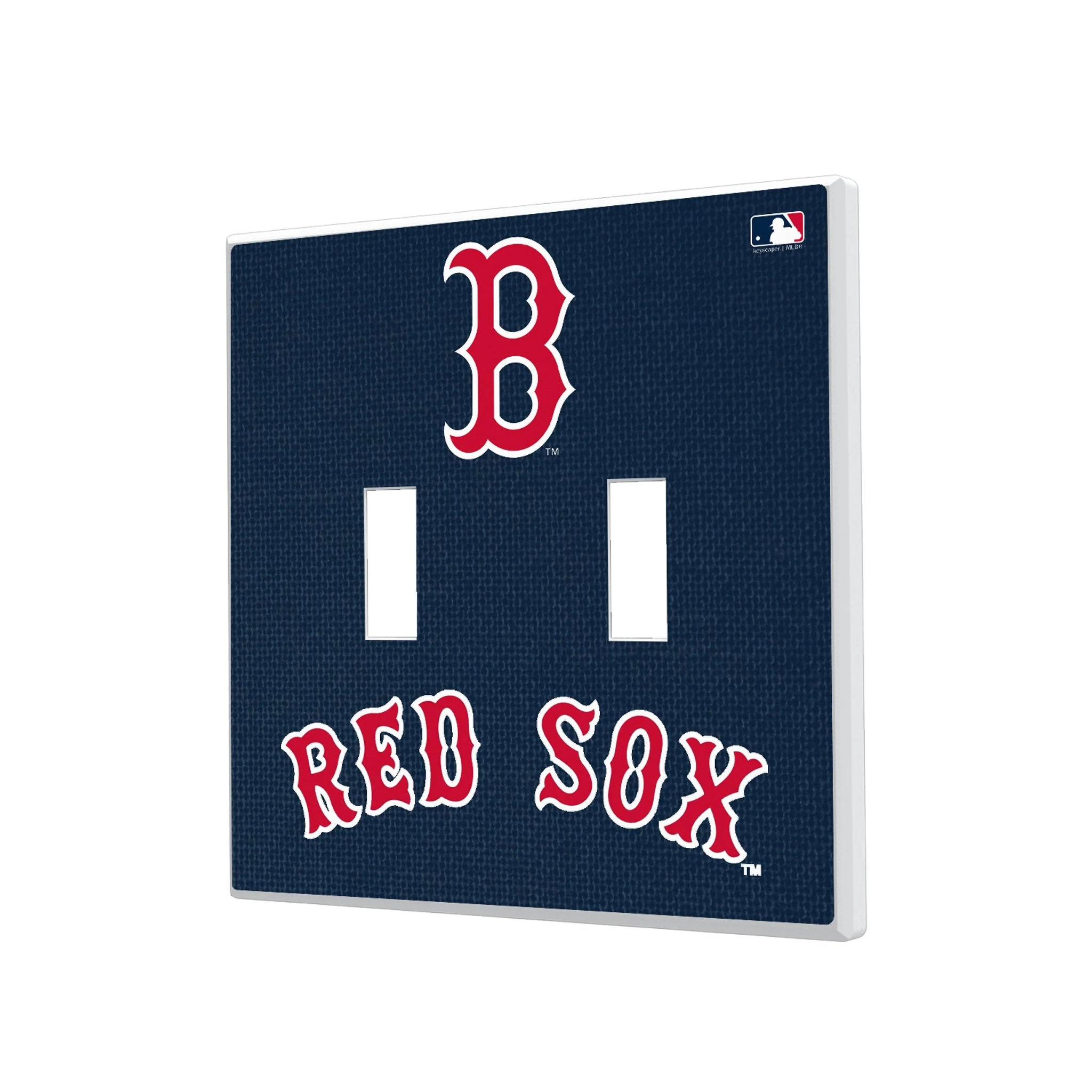 Boston Red Sox Solid Hidden-Screw Light Switch Plate - Image 3
