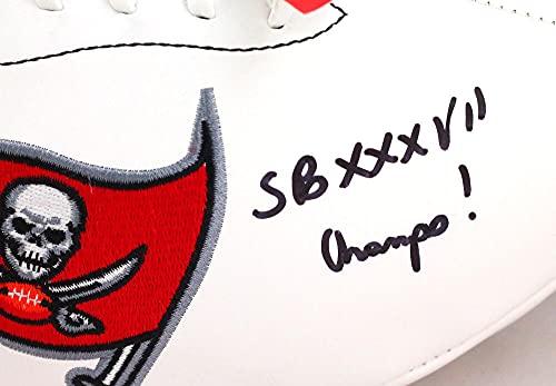 Brad Johnson Autographed Wilson Logo W/Insc- Beckett Black - Image 3