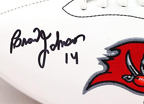 Brad Johnson Autographed Wilson Logo W/Insc- Beckett Black - Image 4