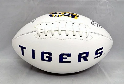 Brad Wing Autographed LSU Tigers Logo Football W/ Geaux Tigers- JSA W Auth - Image 4