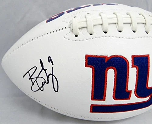 Brad Wing Autographed New York Giants Logo Football- JSA Witnessed Auth - Image 2