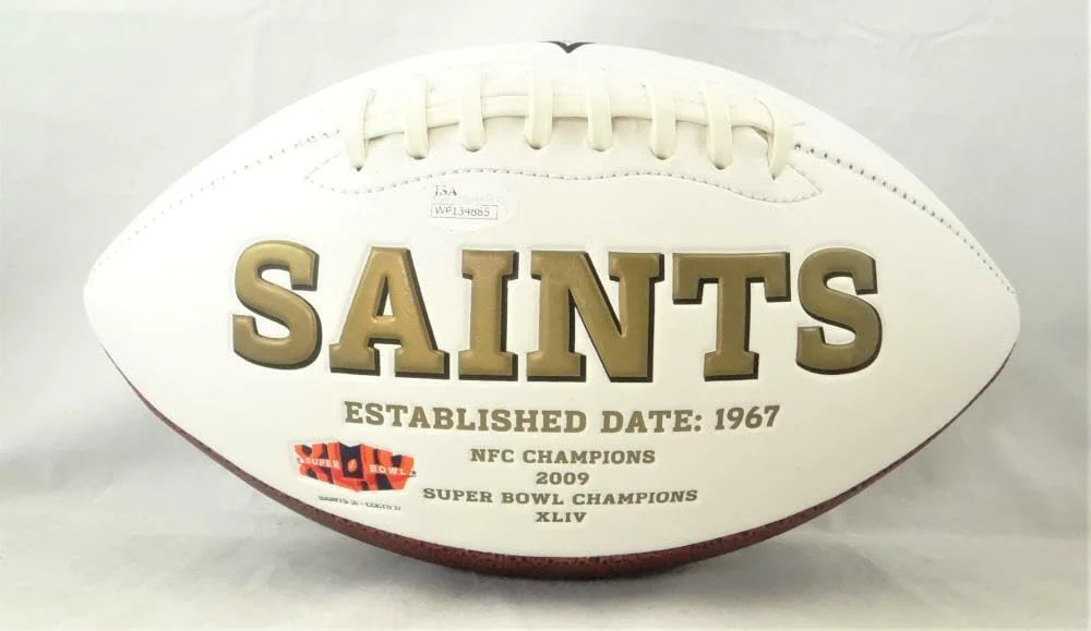 Brandin Cooks Autographed New Orleans Saints Logo Football- JSA Witnessed Auth - Image 6