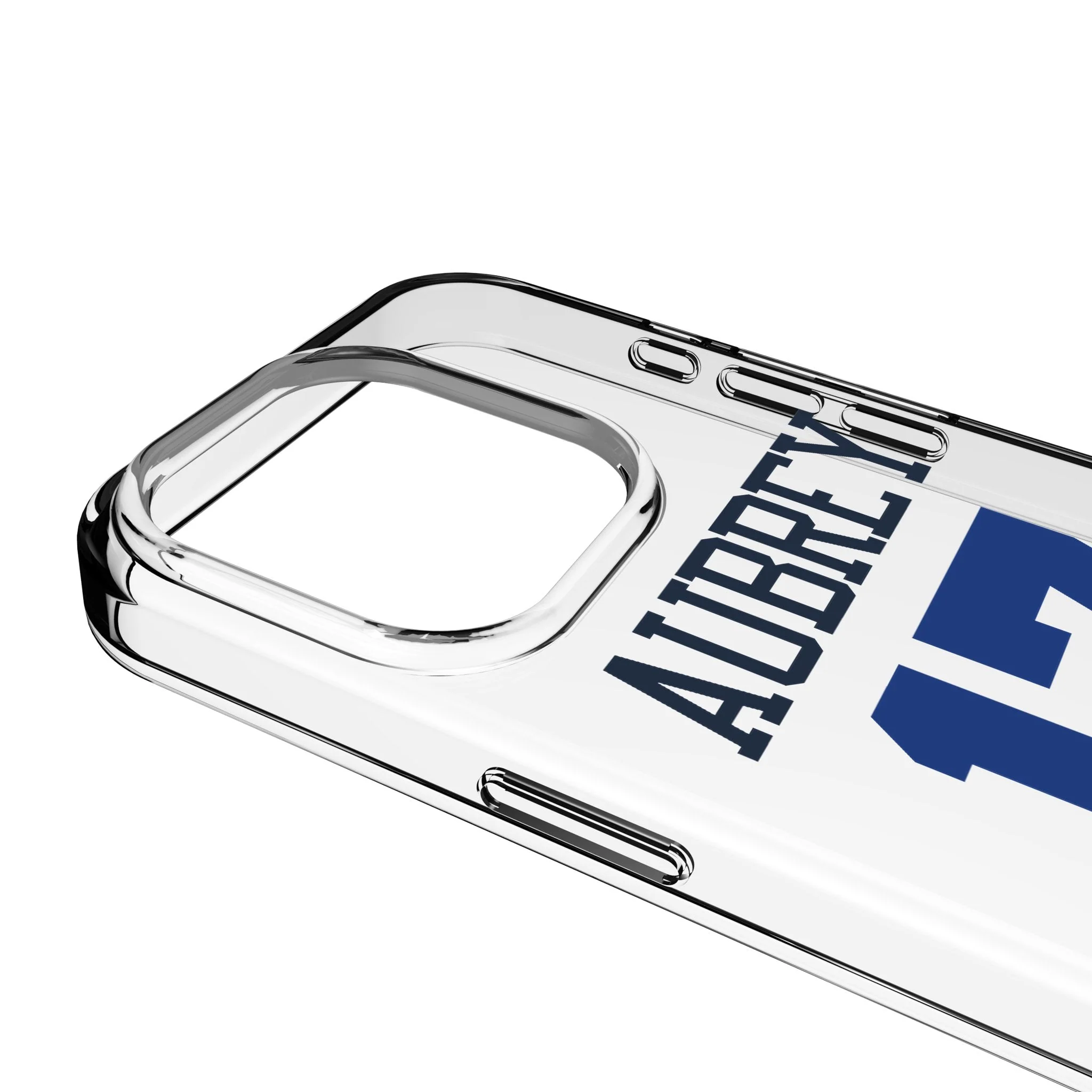 Brandon Aubrey Dallas Cowboys 17 Game Tactic Clear Phone Case for Apple iPhone - Image 3