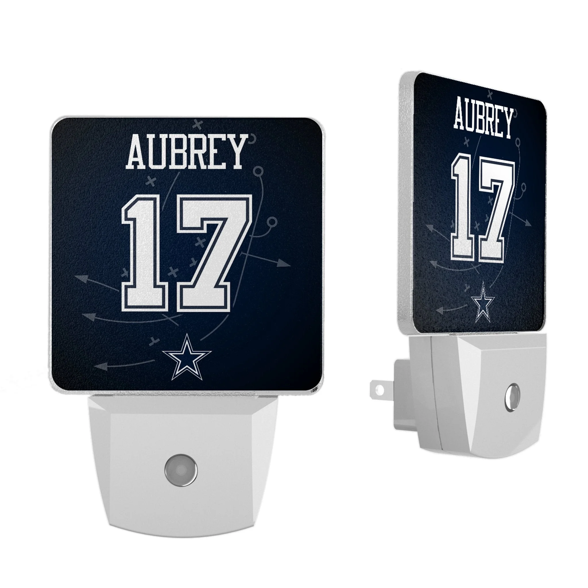 Brandon Aubrey Dallas Cowboys 17 Ready Night Light 2-Pack