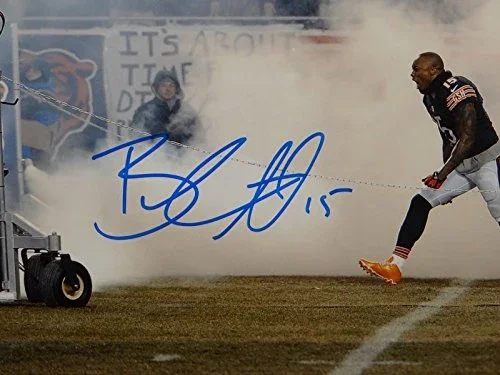 Brandon Marshall Autographed 16x20 Yelling In Smoke Photo- JSA W Authenticated - Image 2