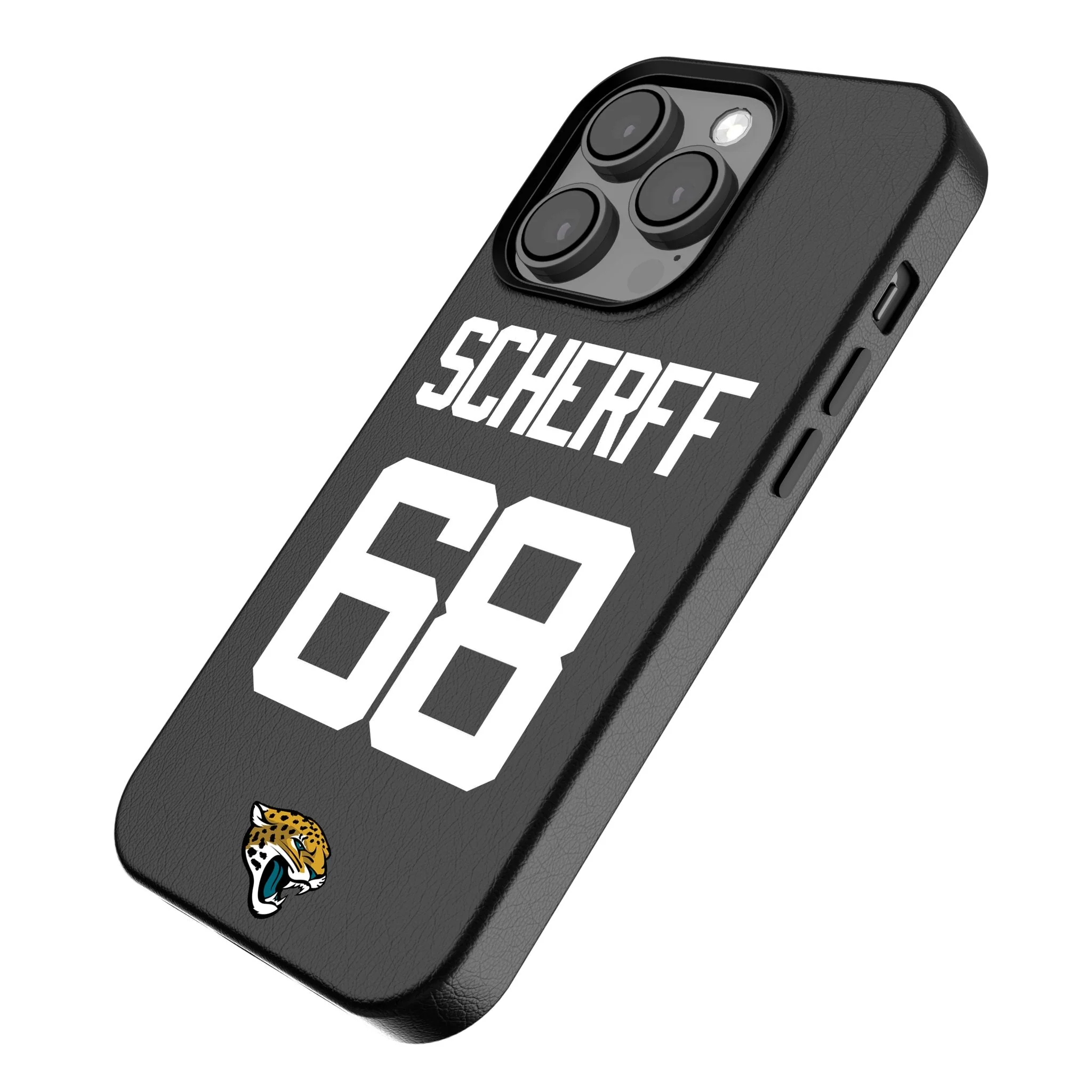 Brandon Scherff Jacksonville Jaguars 68 Ready MagSafe Compatible Phone Case for Apple iPhone - Image 2