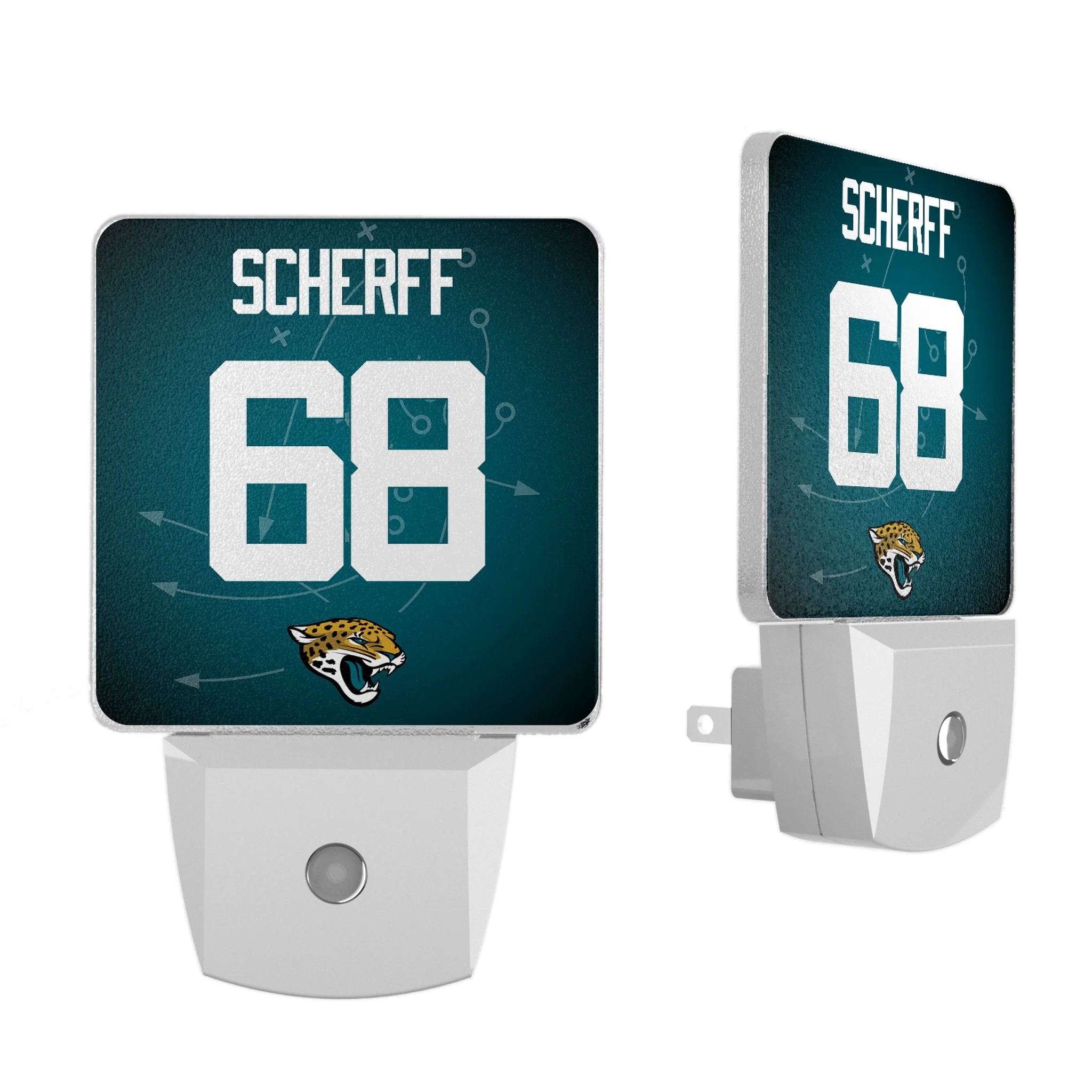 Brandon Scherff Jacksonville Jaguars 68 Ready Night Light 2-Pack