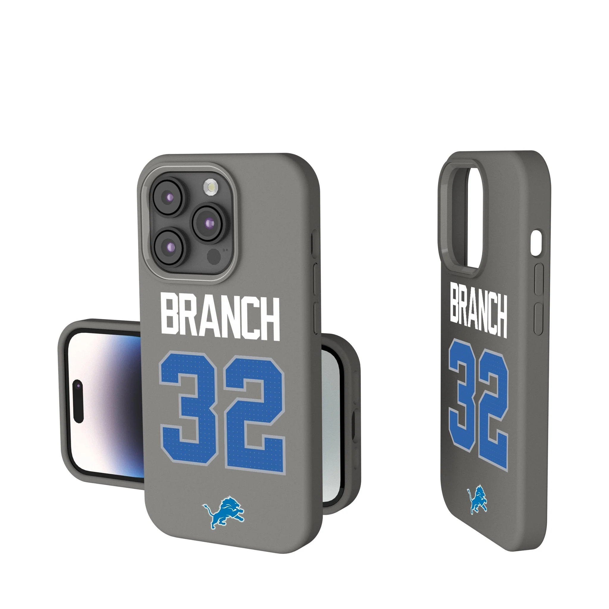 Brian Branch Detroit Lions 32 Ready Soft Touch Phone Case