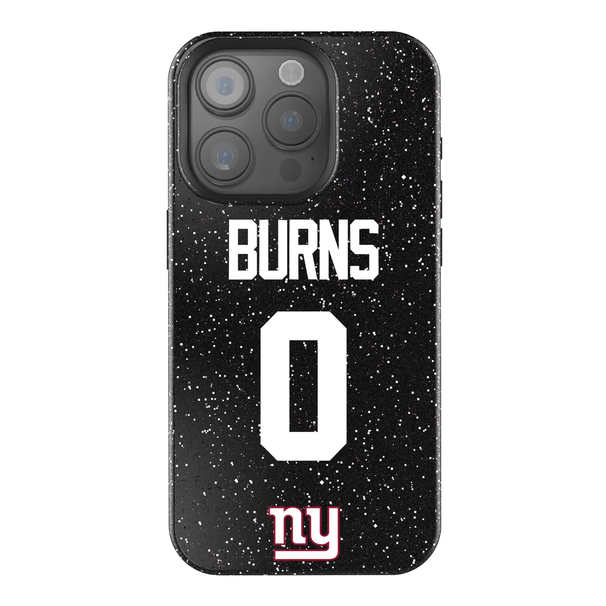 Brian Burns New York Giants 0 Game Tactic Bling Phone Case for Apple iPhone