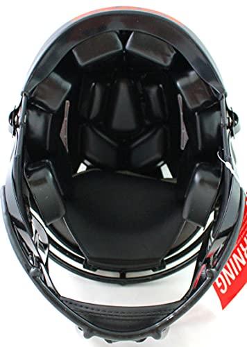 Brian Urlacher Signed Bears Authentic Eclipse Speed F/S Helmet- Beckett WOrange - Image 2