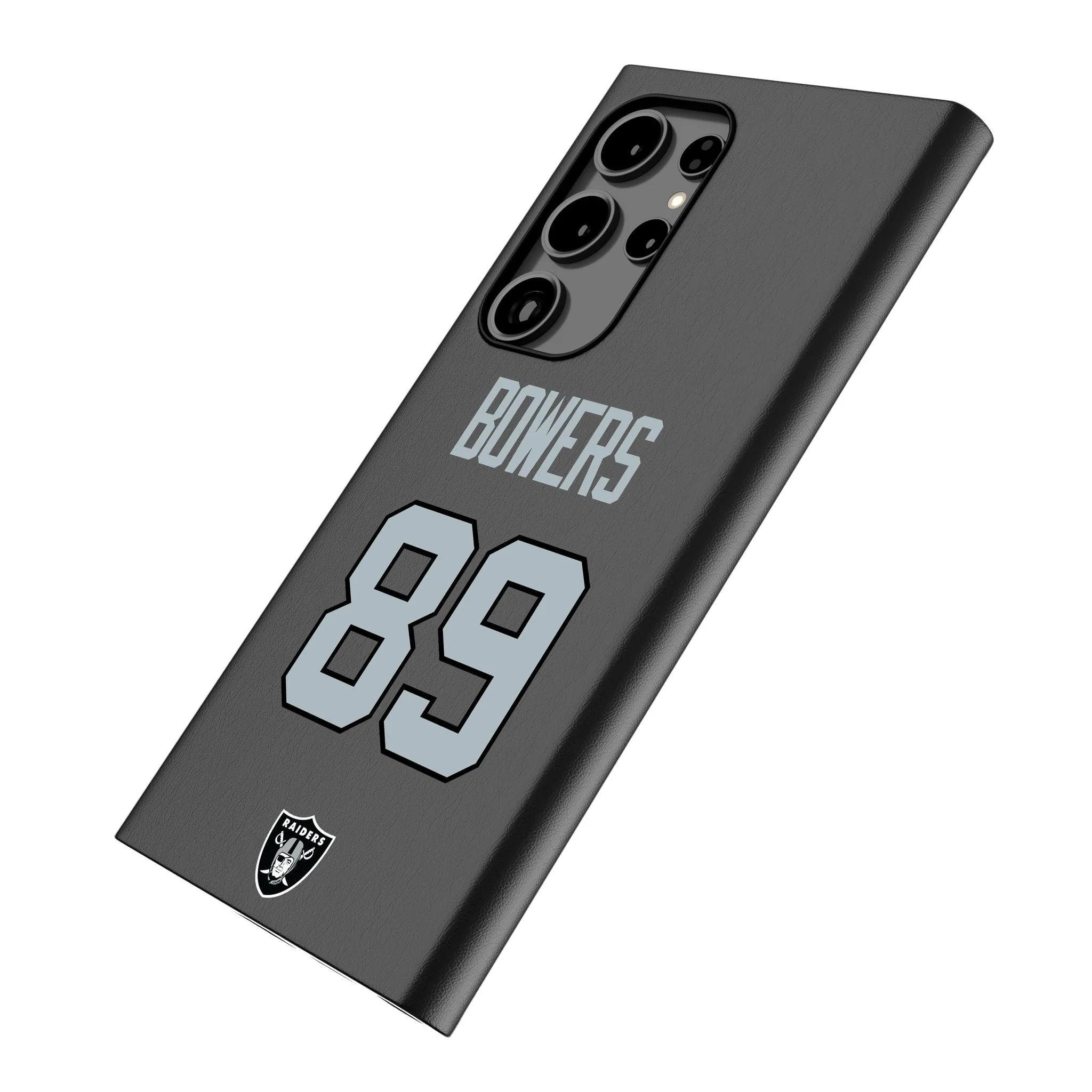 Brock Bowers Las Vegas Raiders 89 Ready MagSafe Compatible Phone Case for Samsung Galaxy - Image 2