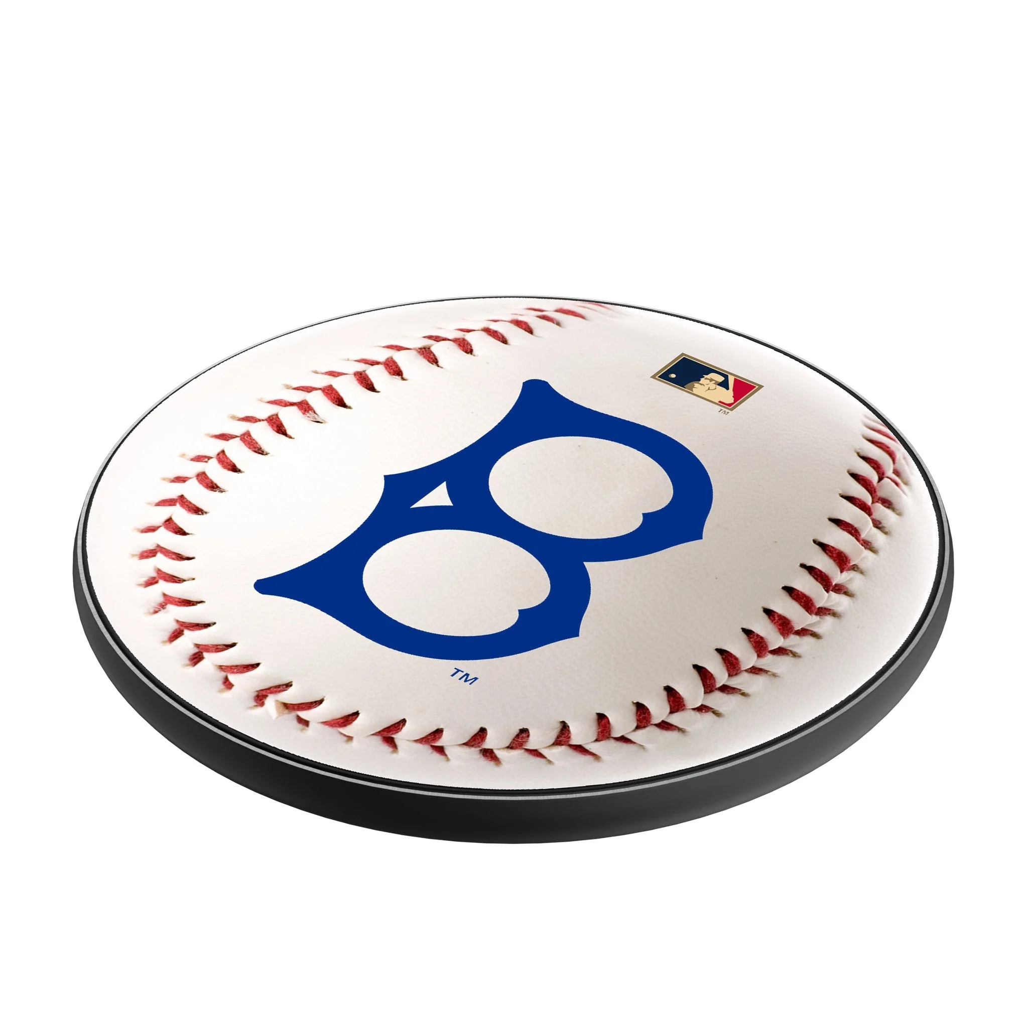Brooklyn Dodgers 1949-1957 - Cooperstown Collection Baseball 15-Watt Wireless Charger - Image 2