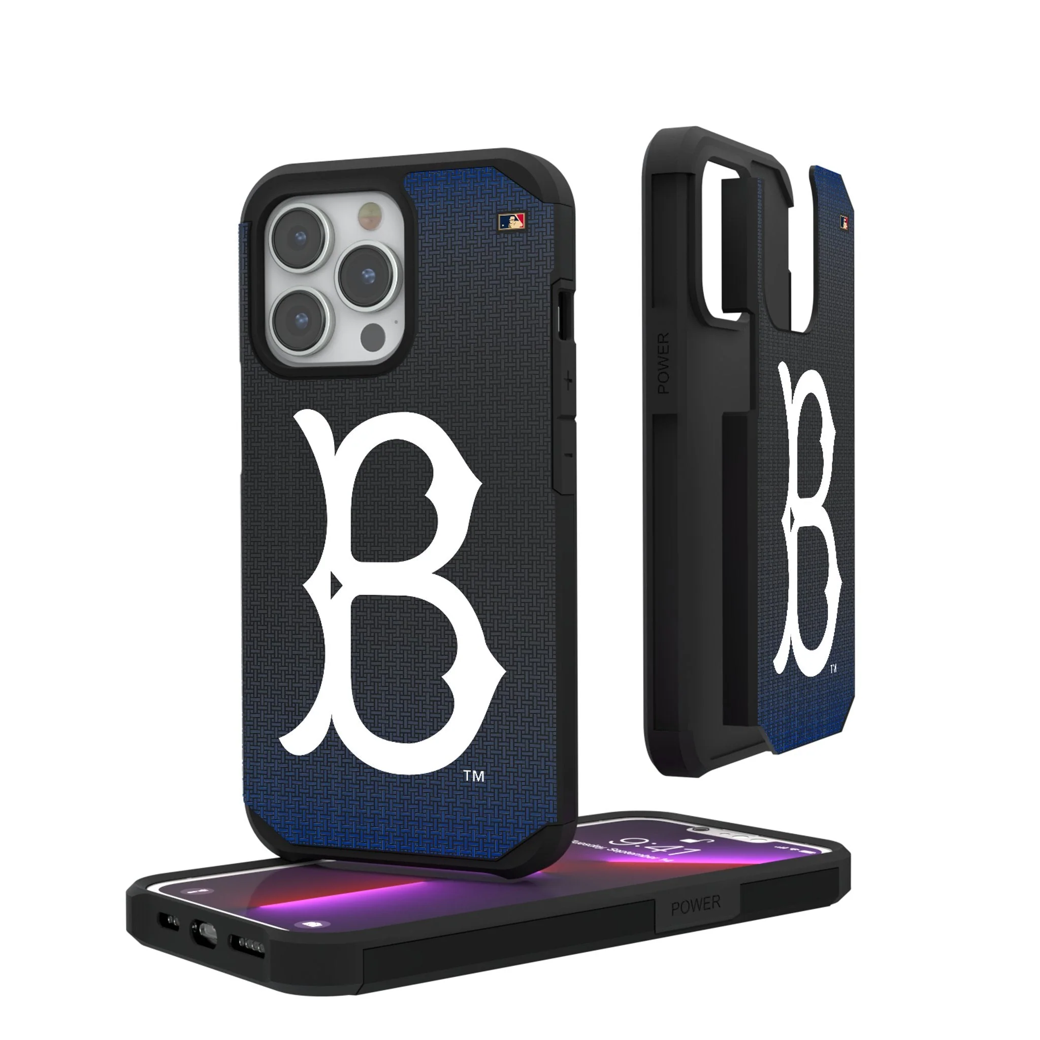 Brooklyn Dodgers 1949-1957 - Cooperstown Collection Linen Rugged Phone Case