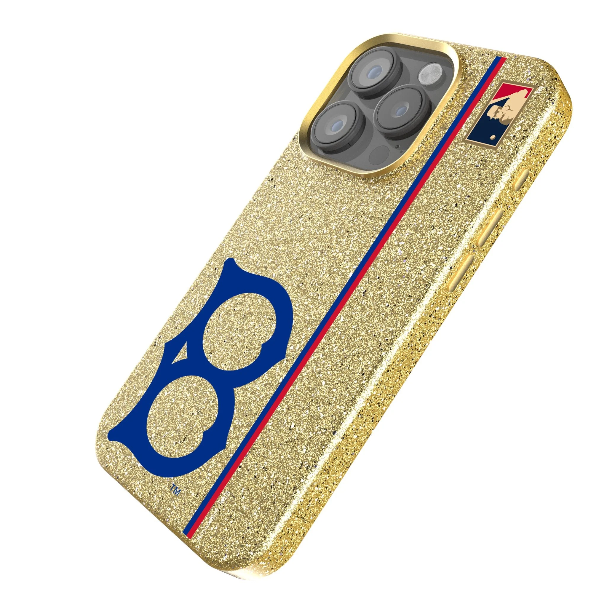Brooklyn Dodgers 1949-1957 - Cooperstown Collection Sidebar Bling Phone Case - Image 2