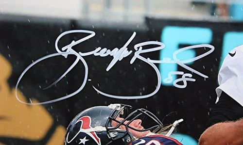 Brooks Reed Autographed 16x20 Jaguars QB Sack Photo- JSA W Authenticated - Image 2