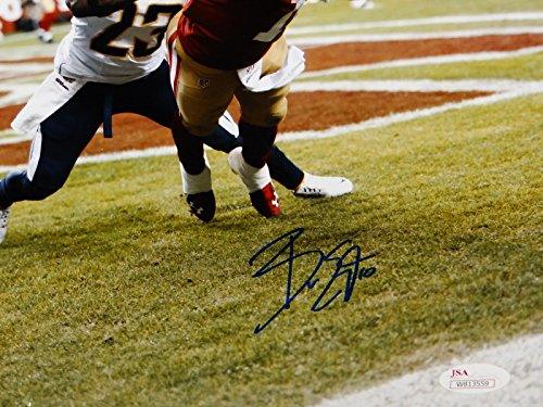 Bruce Ellington Autographed San Francisco 49ers 8x10 Diving Catch Photo-JSA Auth - Image 2