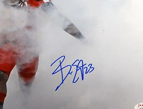 Bruce Ellington Autographed South Carolina 8x10 Running In Smoke Photo- JSA W Auth - Image 2