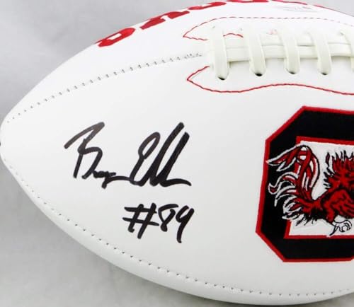 Bryan Edwards Autographed South Carolina Logo Football - JSA Witnessed COA - Image 3