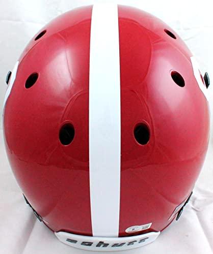 Bryce Young Autographed Alabama Crimson Tide F/S Schutt Authentic w/Roll Tide-Beckett W Hologram White - Image 3