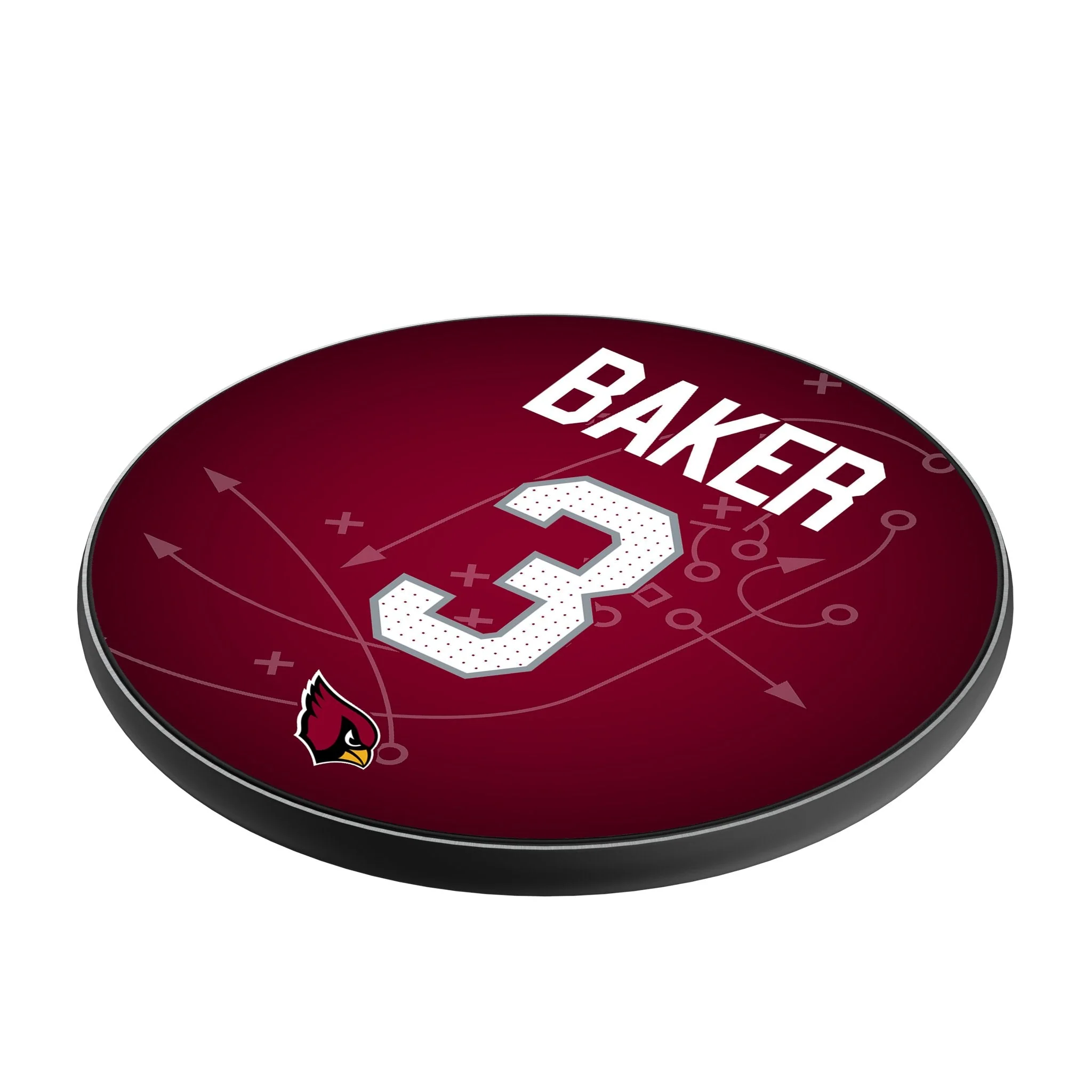Budda Baker Arizona Cardinals 3 Ready 15-Watt Wireless Charger - Image 2