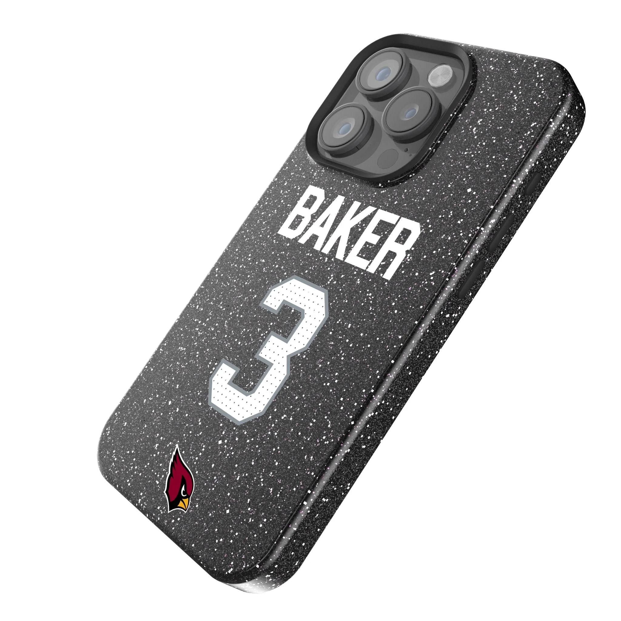 Budda Baker Arizona Cardinals 3 Ready Bling Phone Case - Image 2