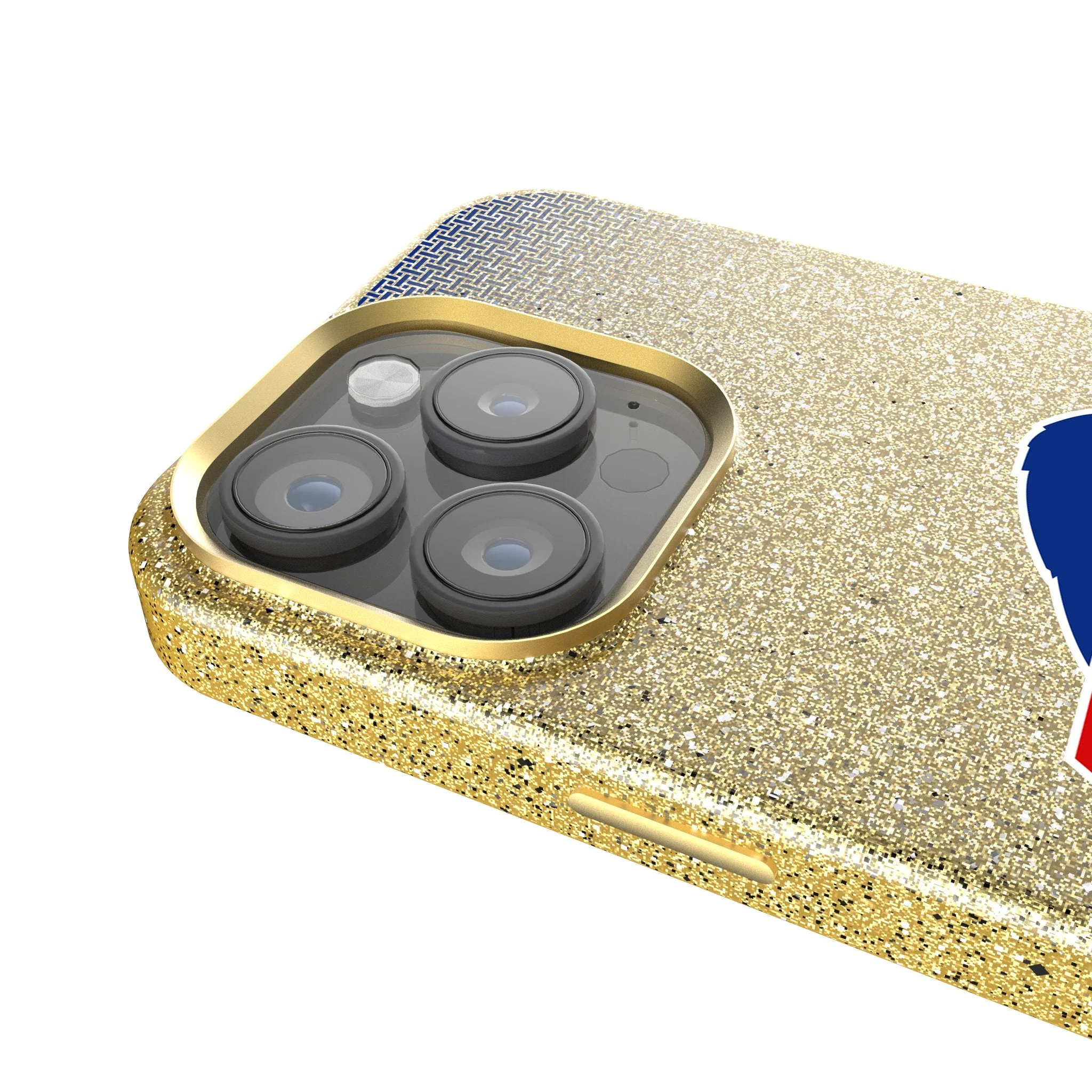 Buffalo Bills Linen Bling Phone Case for Apple iPhone - Image 4
