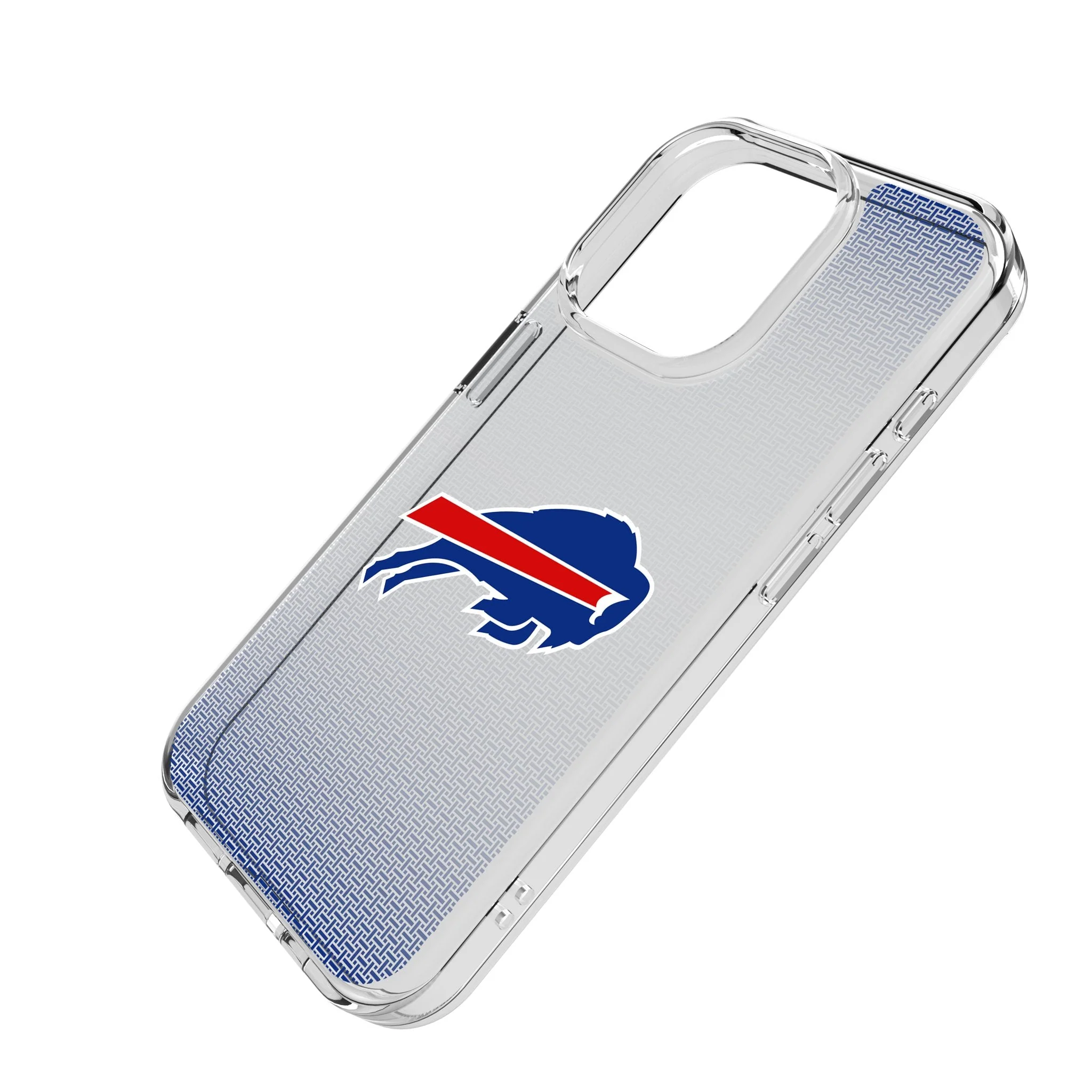 Buffalo Bills Linen Clear Phone Case for Apple iPhone - Image 2