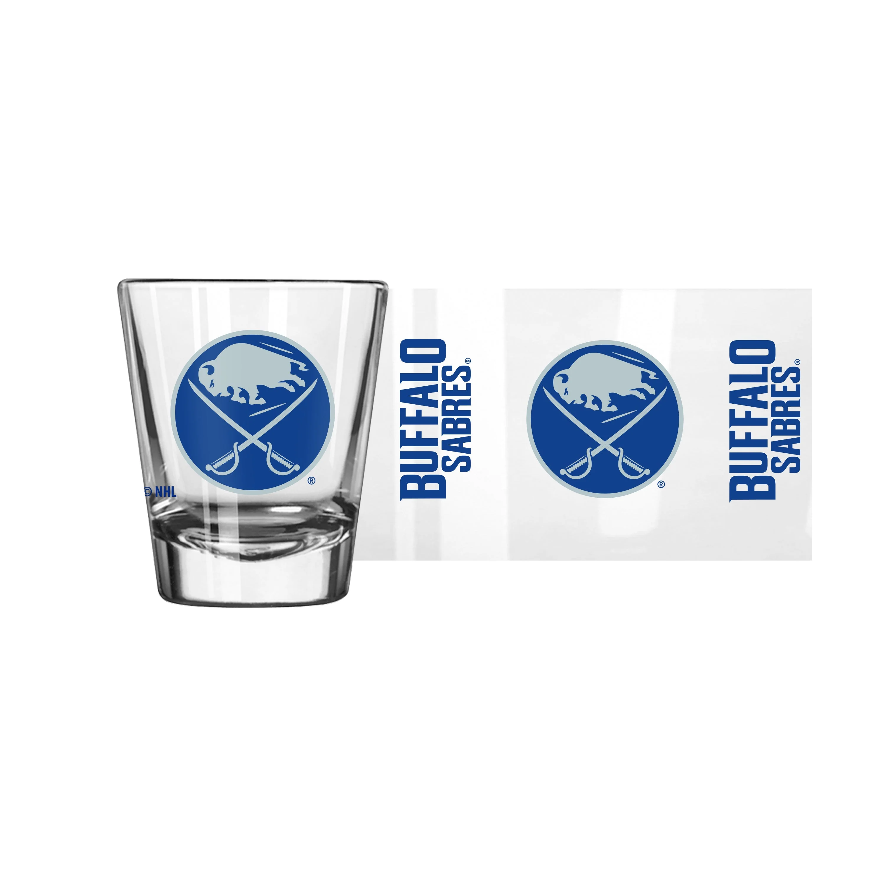 Buffalo Sabres 2oz Gameday Shot Glass - Image 2