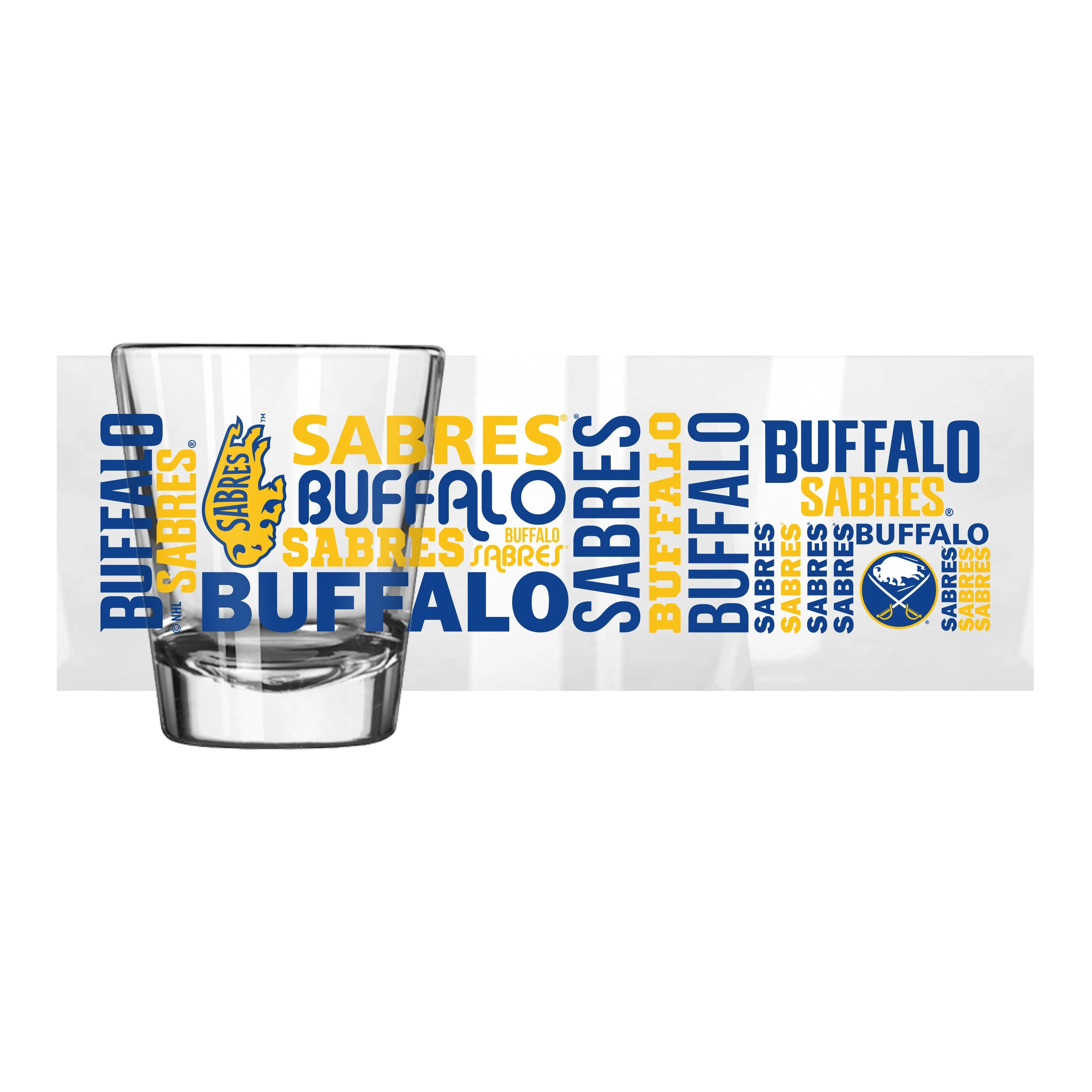 Buffalo Sabres 2oz Spirit Shot Glass - Image 2