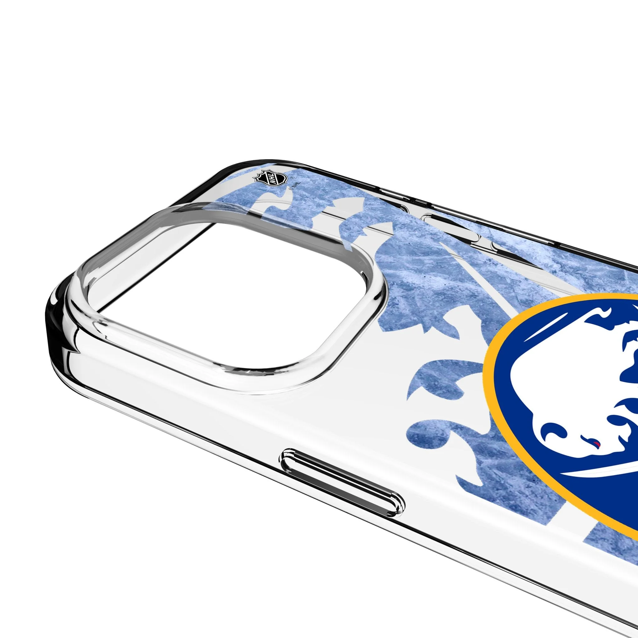 Buffalo Sabres Ice Tilt Clear Phone Case for Apple iPhone - Image 3