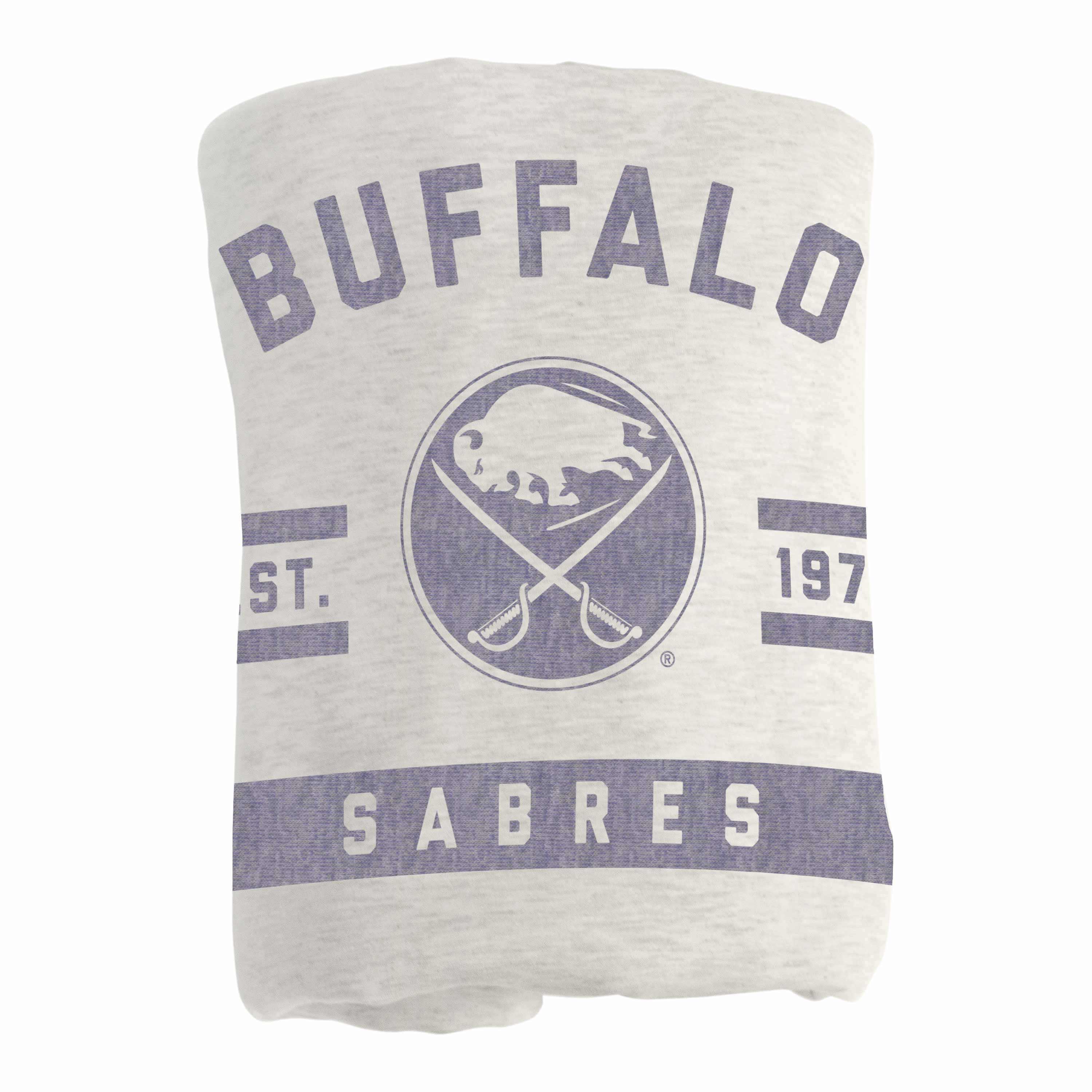 Buffalo Sabres Oatmeal Sweatshirt Blanket - Image 3