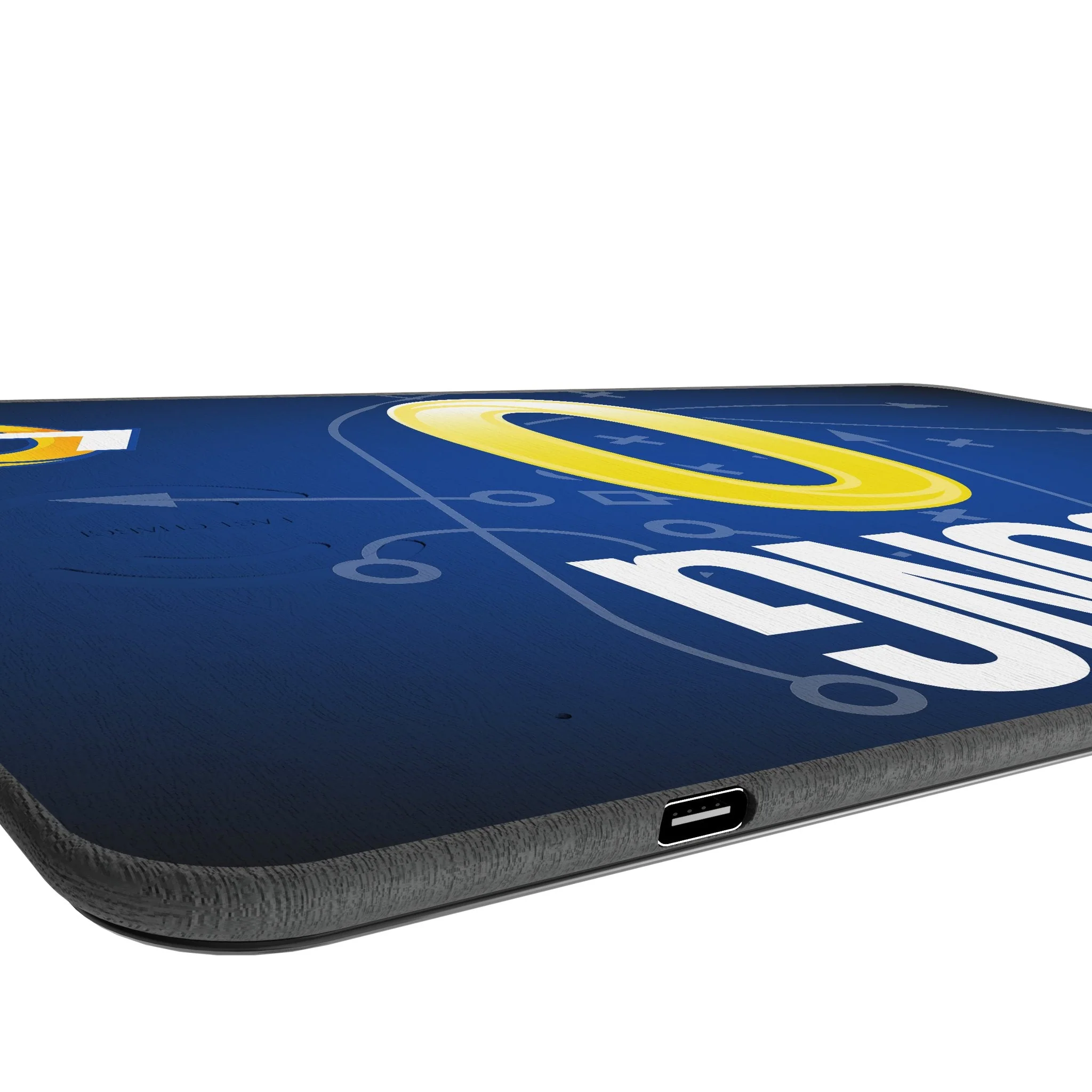 Byron Young Los Angeles Rams 0 Game Tactic 15-Watt Wireless Charger and Mouse Pad - Image 3