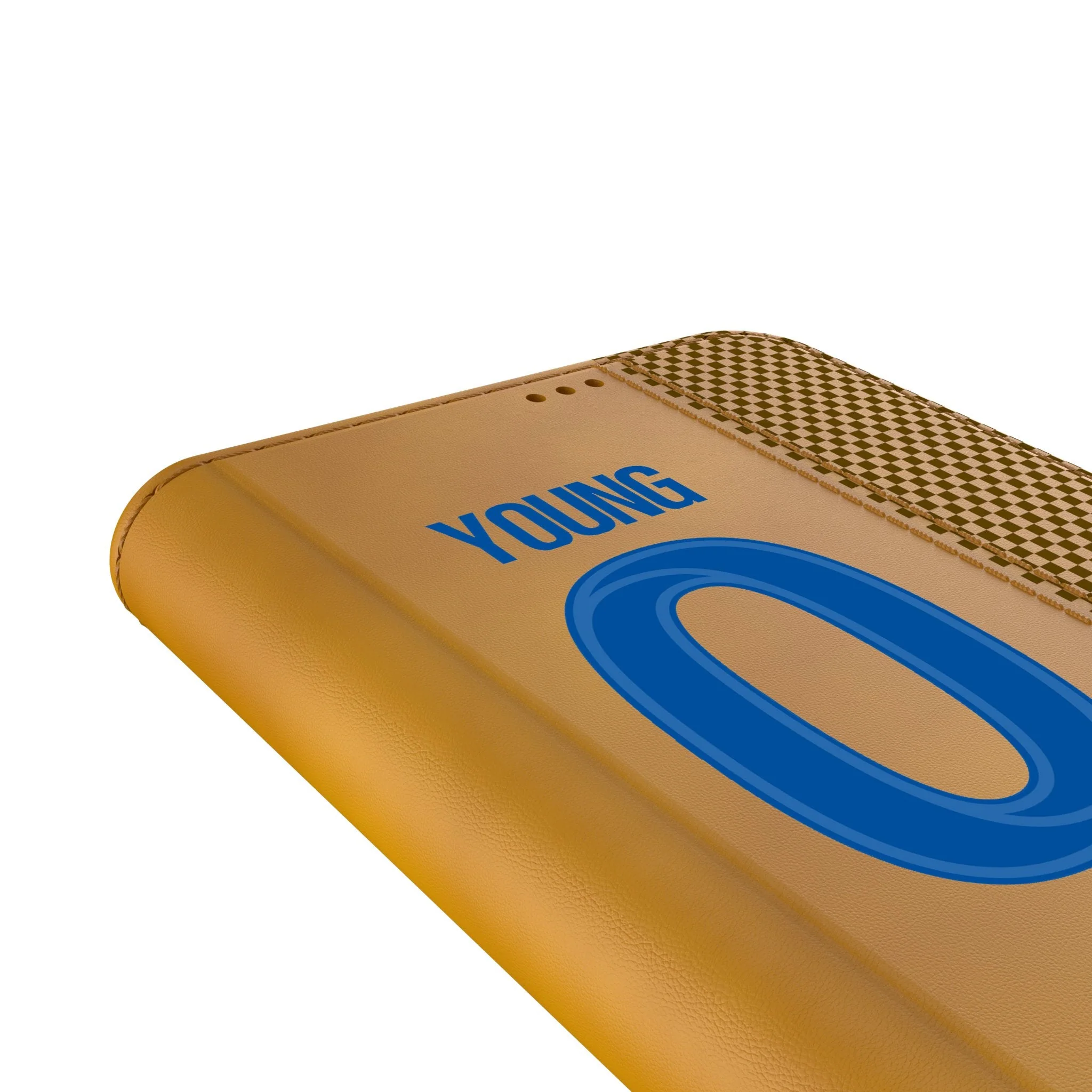 Byron Young Los Angeles Rams 0 Game Tactic Folio Phone Case for Samsung Galaxy - Image 5