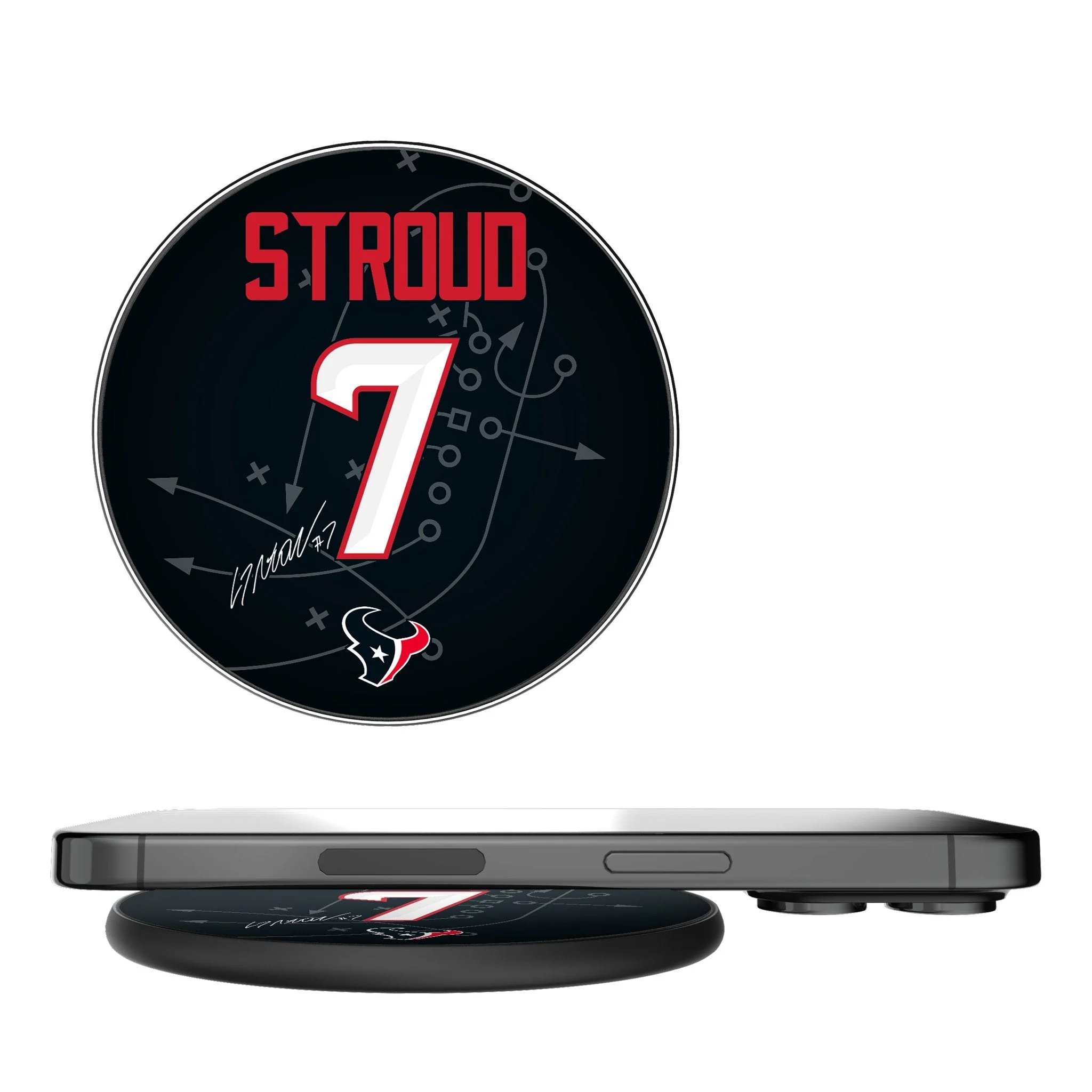 C.J. Stroud Houston Texans 7 Ready 15-Watt Wireless Charger