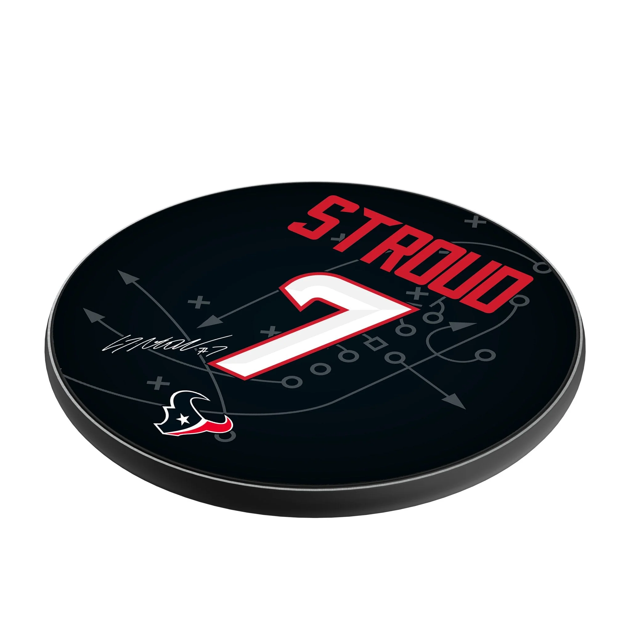 C.J. Stroud Houston Texans 7 Ready 15-Watt Wireless Charger - Image 2