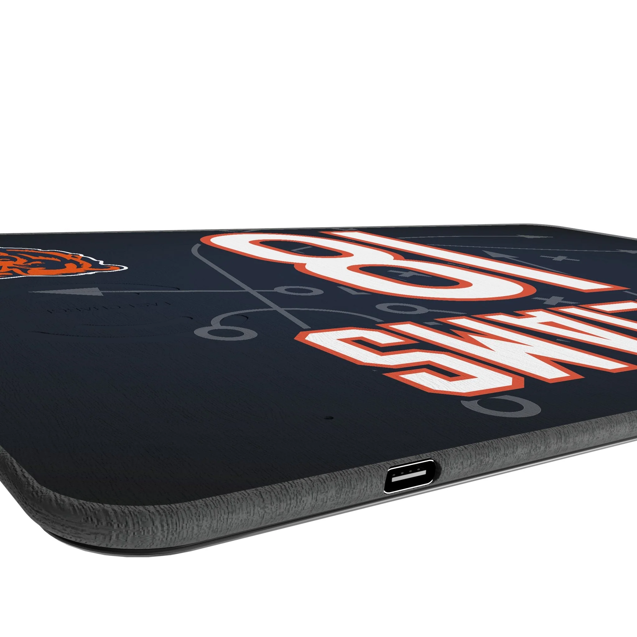 Caleb Williams Chicago Bears 18 Game Tactic 15-Watt Wireless Charger and Mouse Pad - Image 3