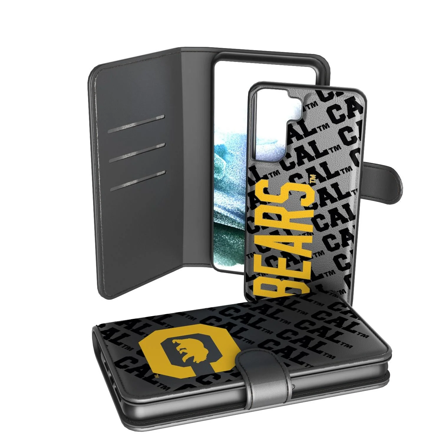 California Golden Bears Tilt Wallet Case - Image 2