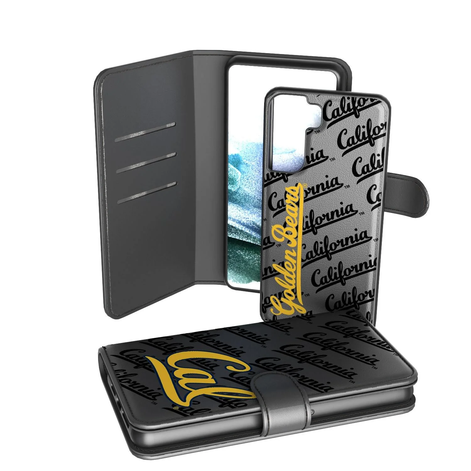 California Golden Bears Tilt Wallet Case - Image 2