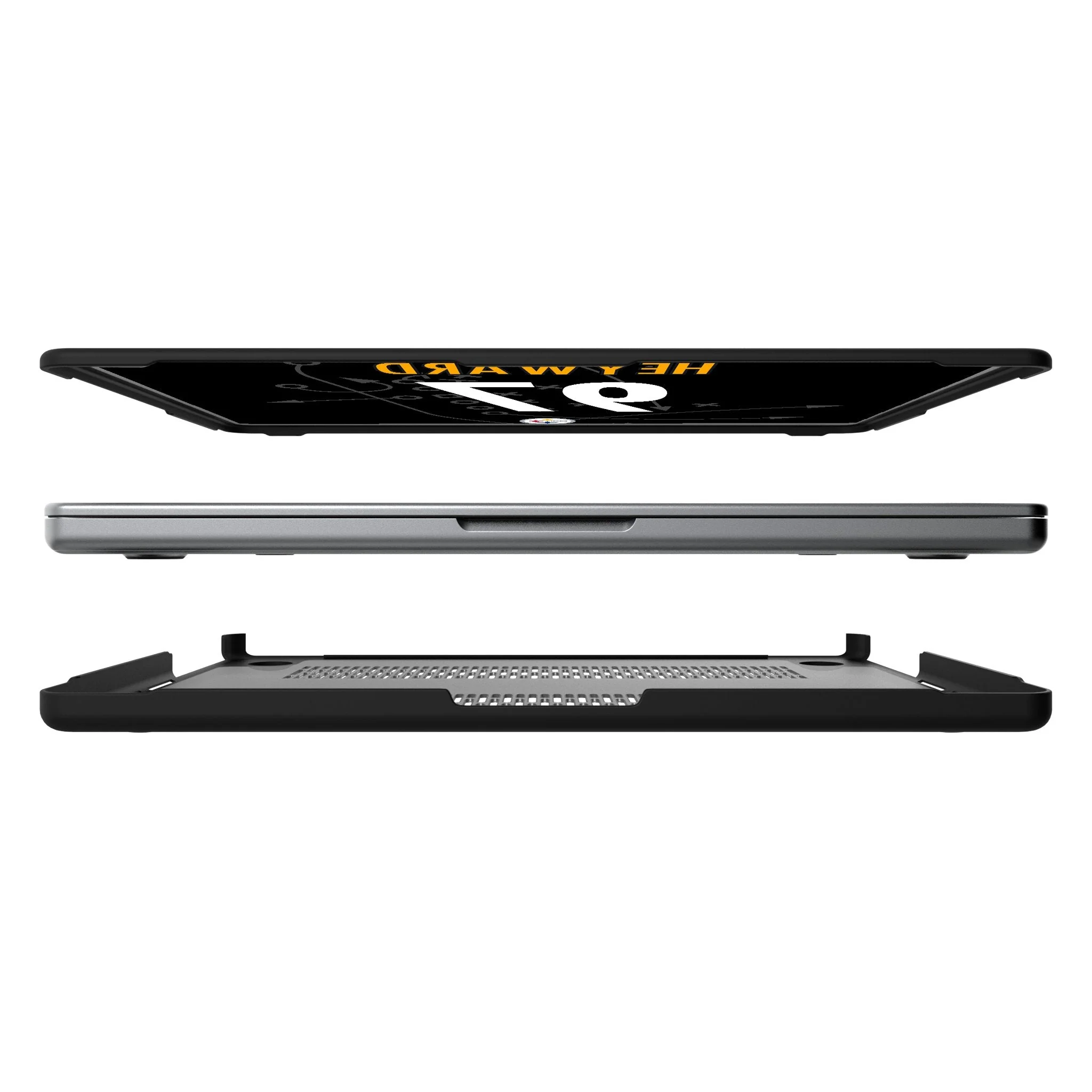Cameron Heyward Pittsburgh Steelers 97 Game Tactic Laptop Case for Apple MacBook - Image 7