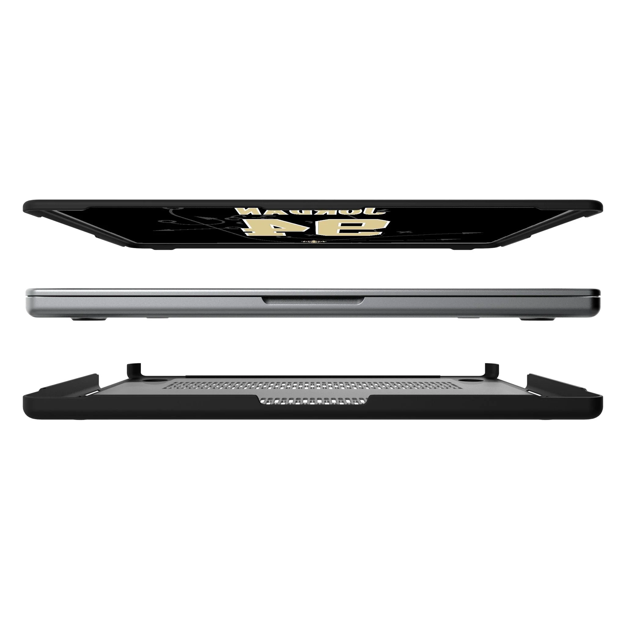 Cameron Jordan New Orleans Saints 94 Game Tactic Laptop Case for Apple MacBook - Image 7