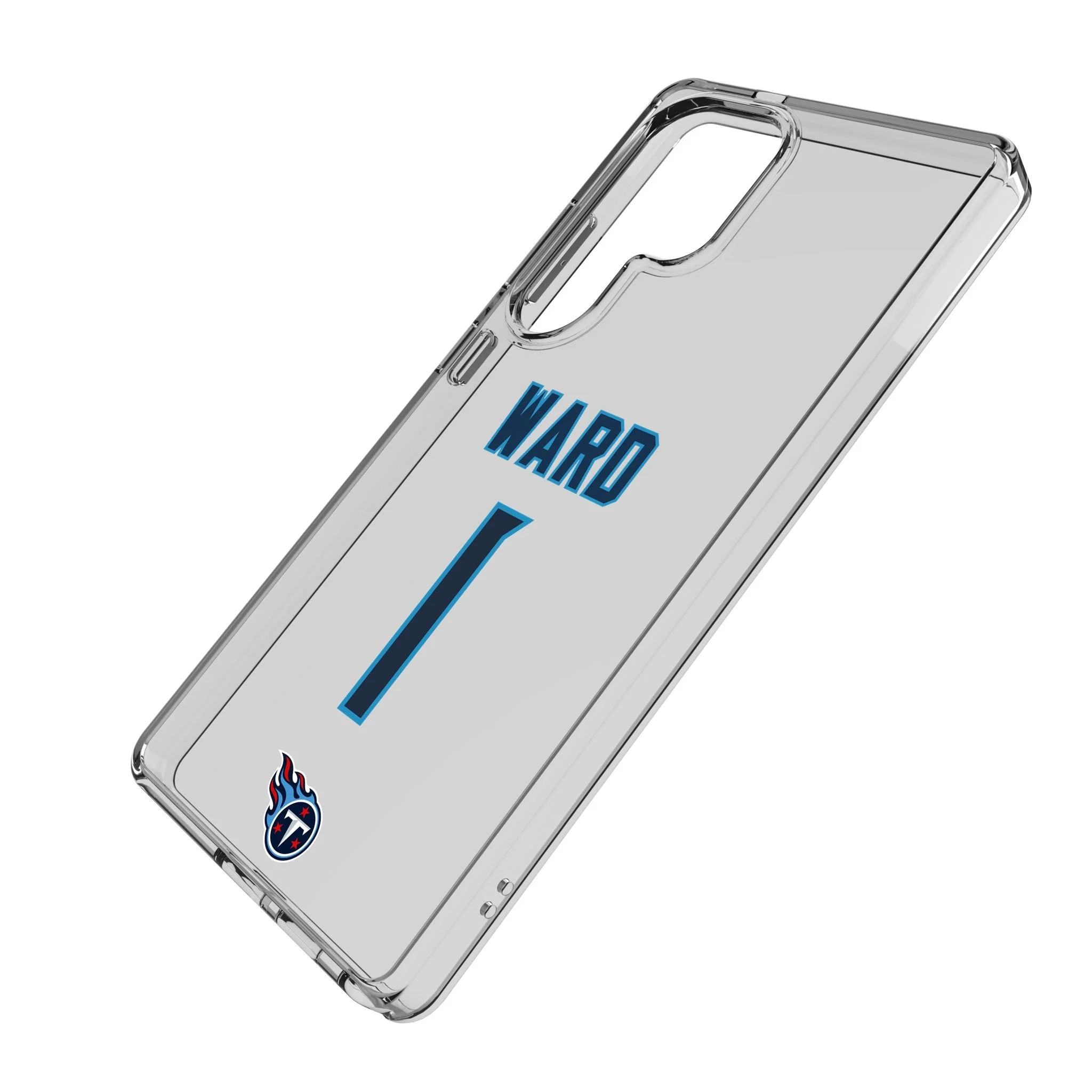 Cameron Ward Tennessee Titans 1 Game Tactic Clear Phone Case for Samsung Galaxy - Image 2